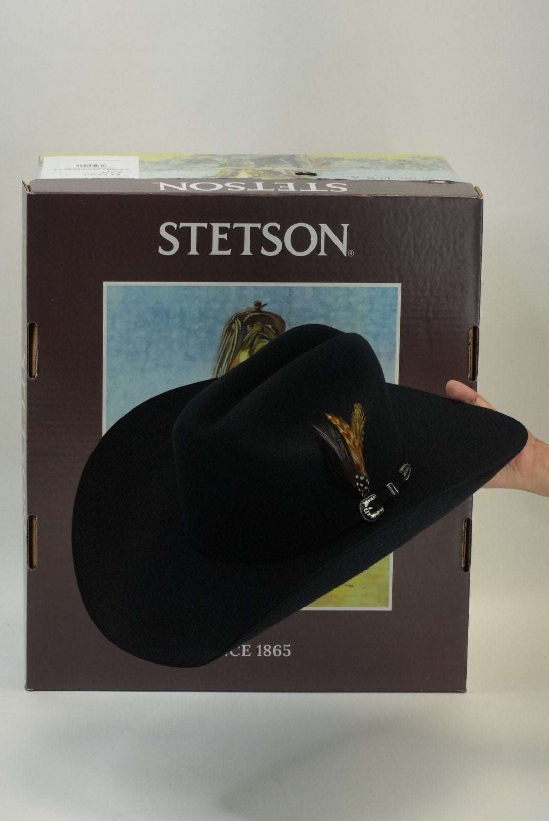 STETSON 6X SKYLINE TRADICIONAL BLACK display picture 1