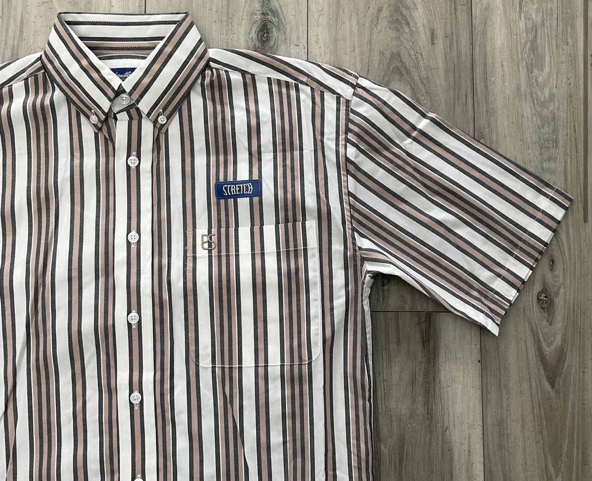 PANHANDLE SHIRT SHORT MENS SS SNAP MV FIT TAN SMN2S08956