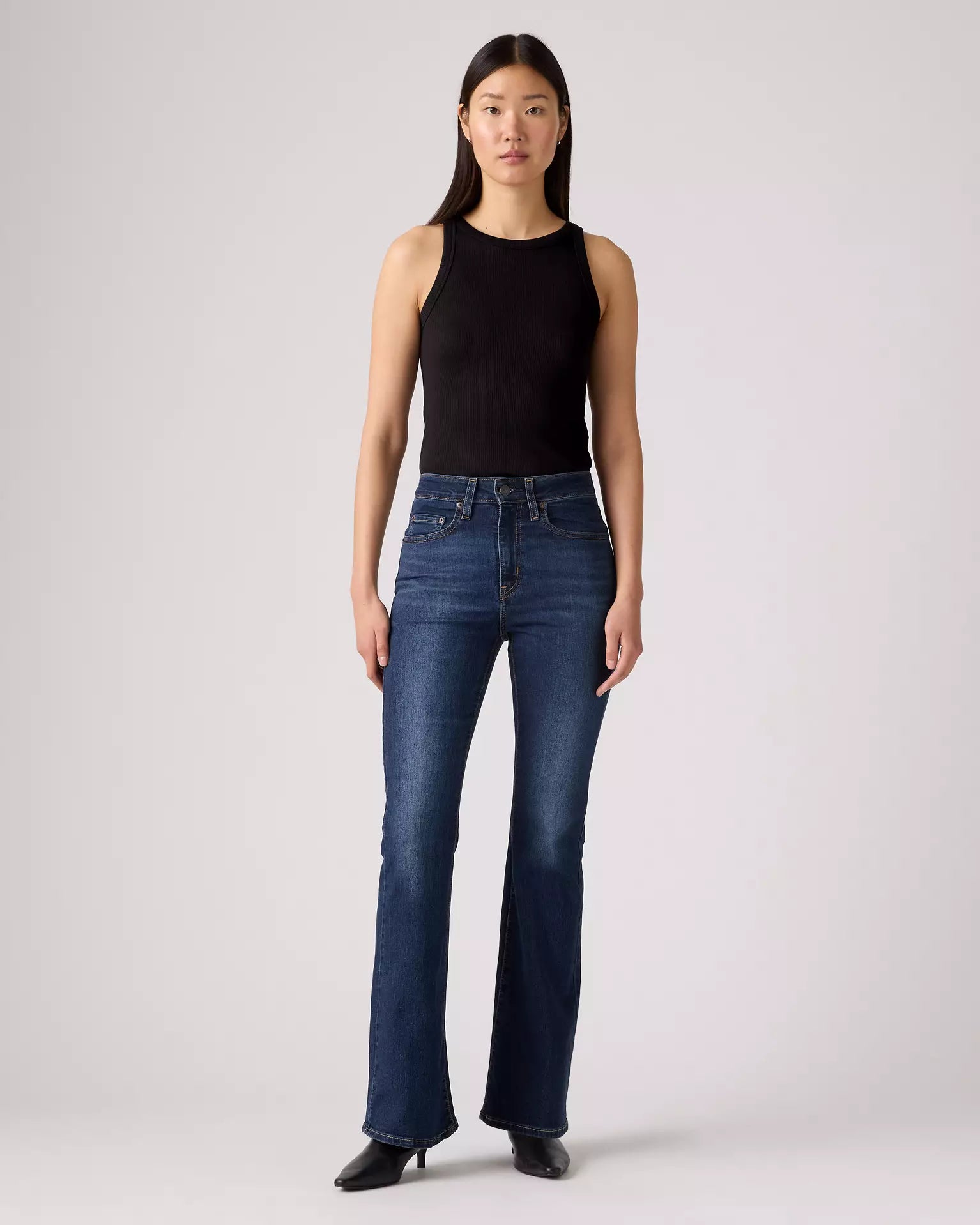 726 High Rise Flare Women's Jeans - Health is Wealth - Wash - A34100081