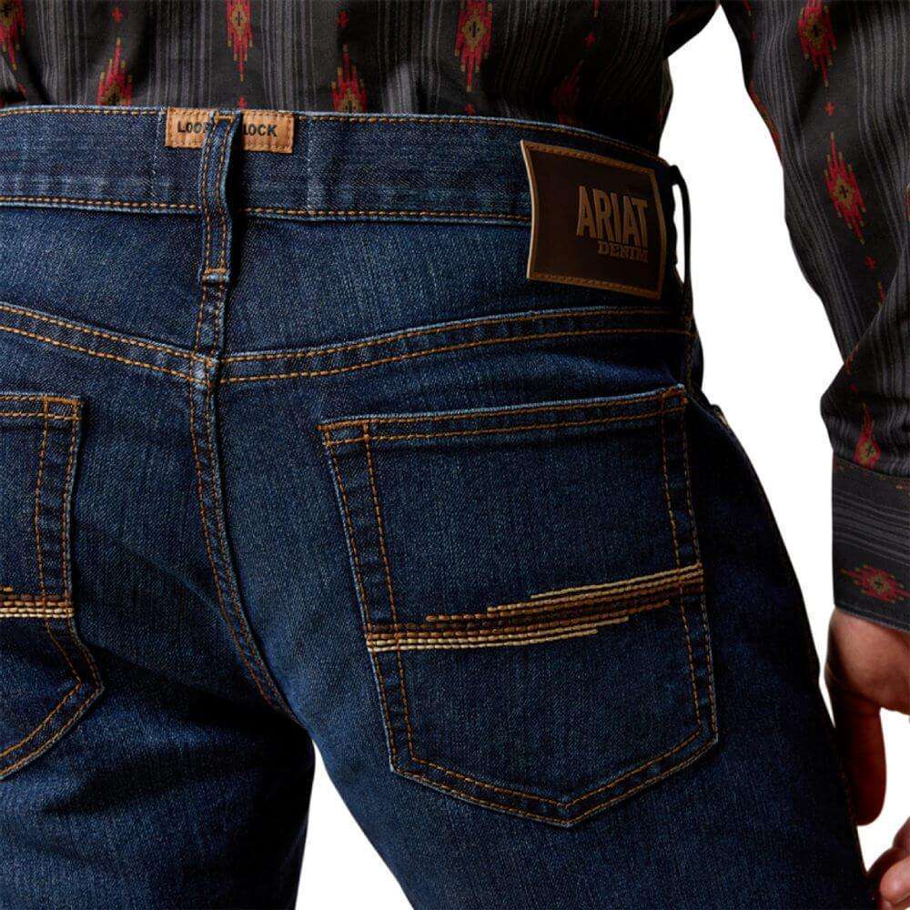 JEANS MENS M7 ARIAT SLIM FIT STRAIGHT LEG HAMPTON 10065921 Laherradurawwnc.com