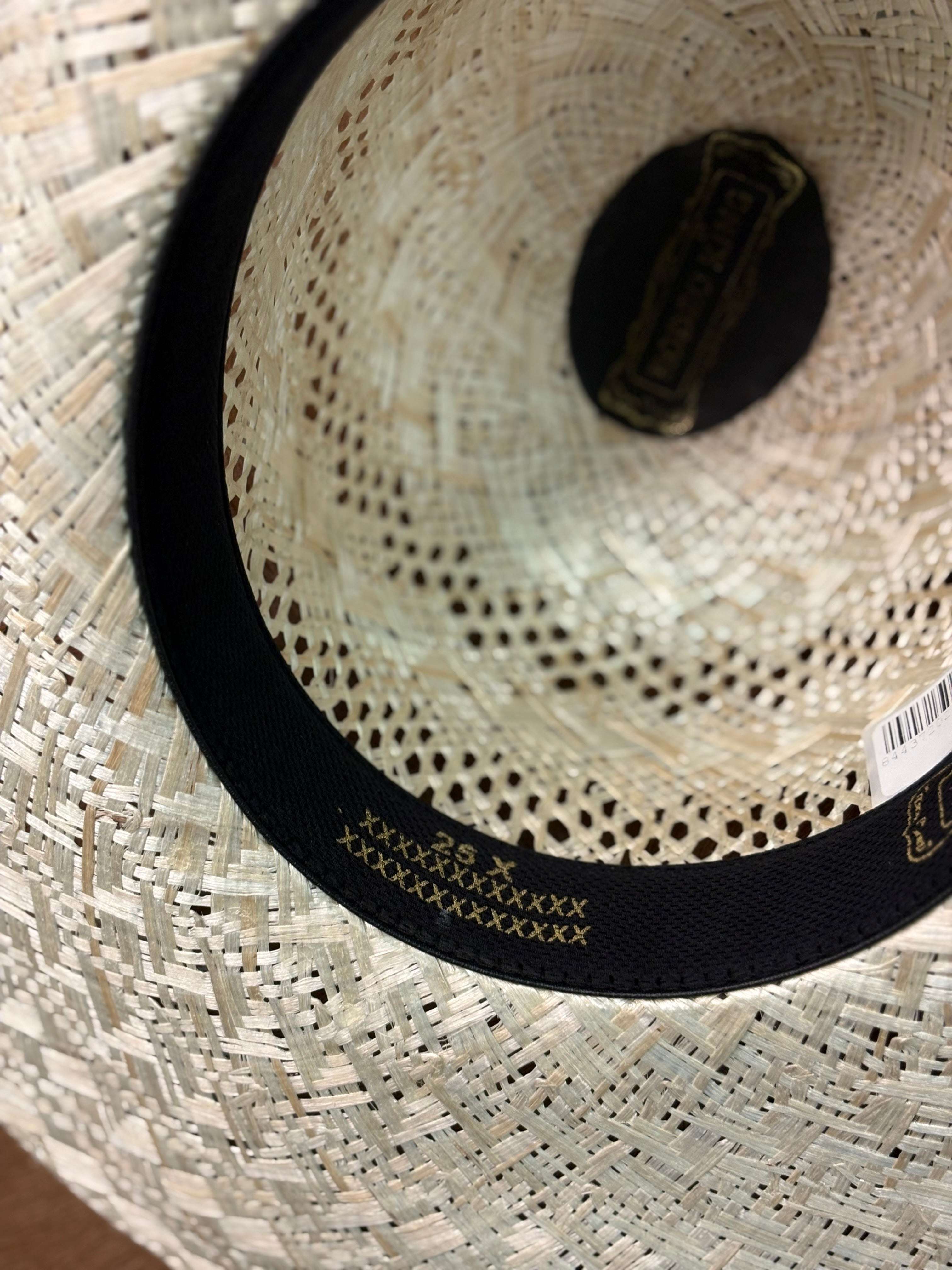 RODEO KING #14 OPEN CROWN STRAW HAT PRIME 25X... Laherradurawwnc.com