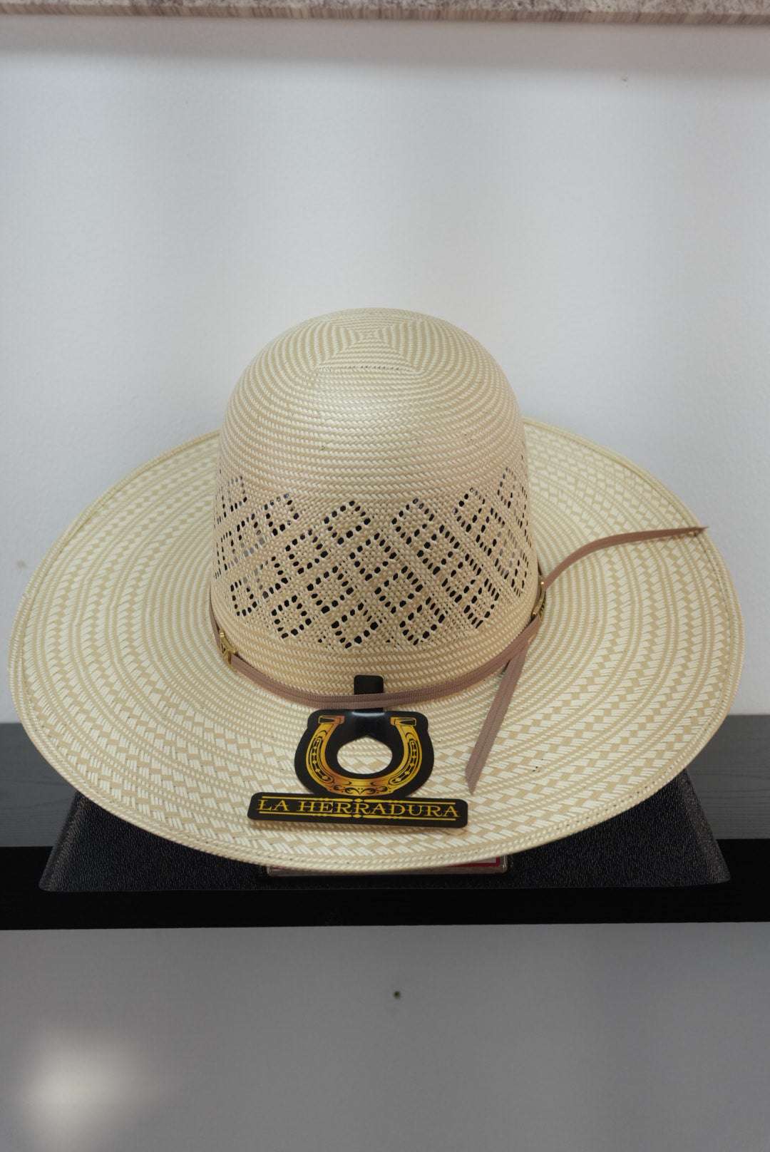 HERRADURA OPEN CROWN STRAW HAT 100x CENTANAL BRCOLOR Laherradurawwnc.com