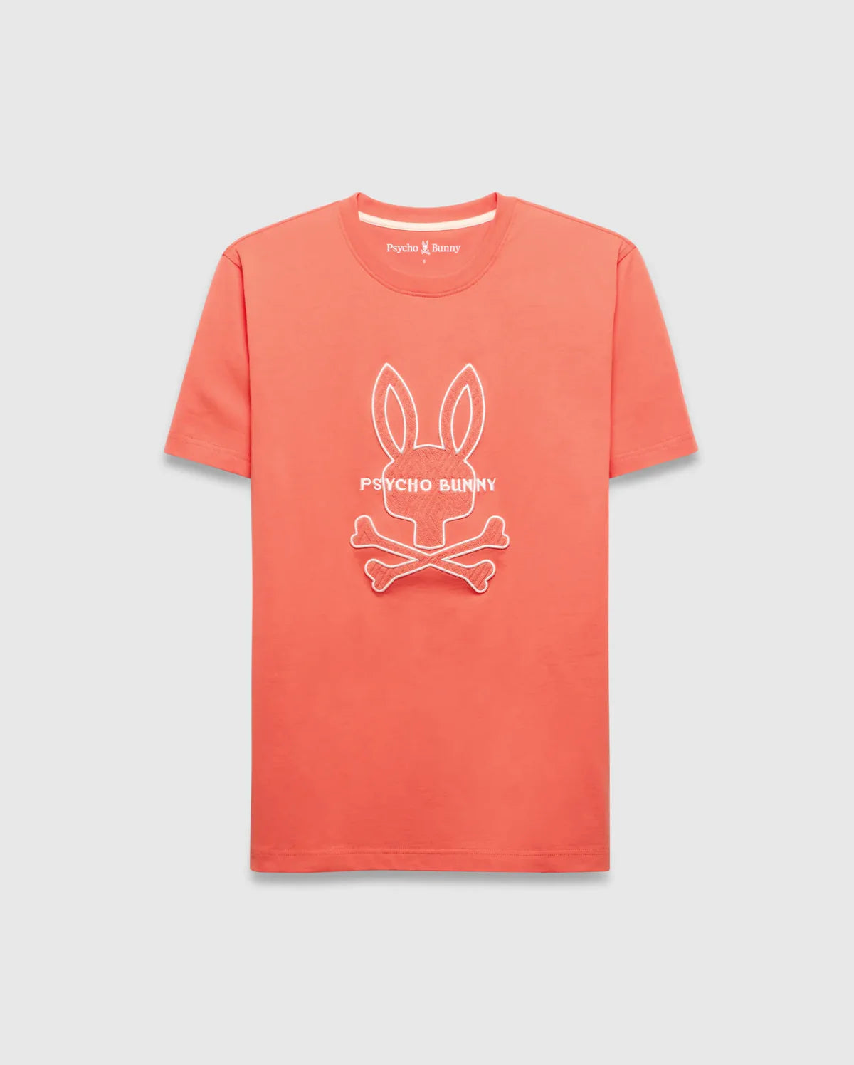 PSYCHO BUNNY CRAIG GRAPHIC TEE ORANGE & WHITE - MT0200282