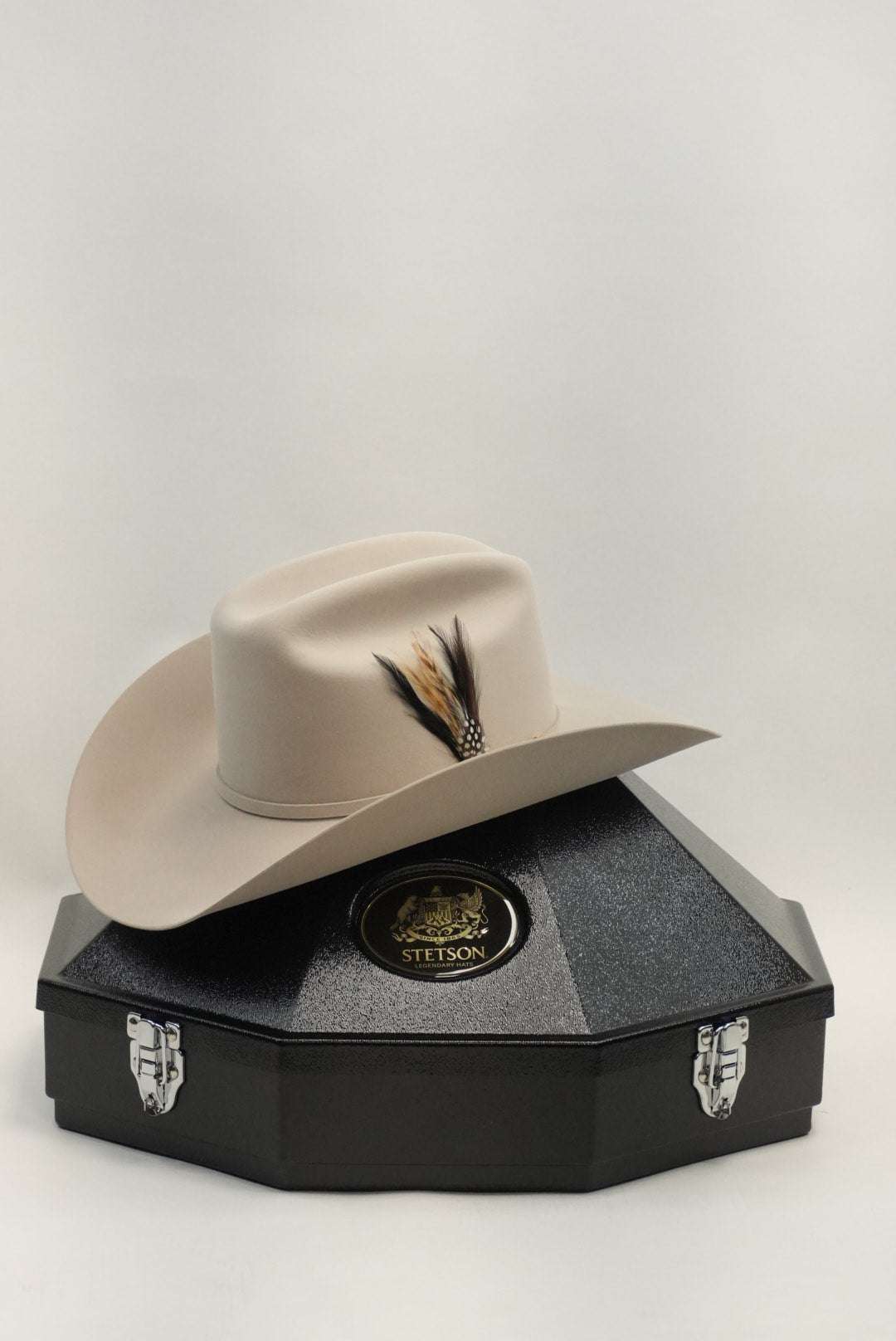 STETSON EL PRESIDENTE 100X SILVER BELLY COPA CHICA Laherradurawwnc.com