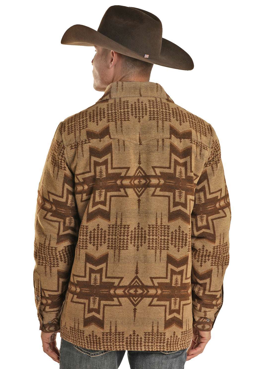 POWDER RIVER OUTFITTERS TAUPE WOOLKIE QUILTED JACKET DM92C01477 Laherradurawwnc.com