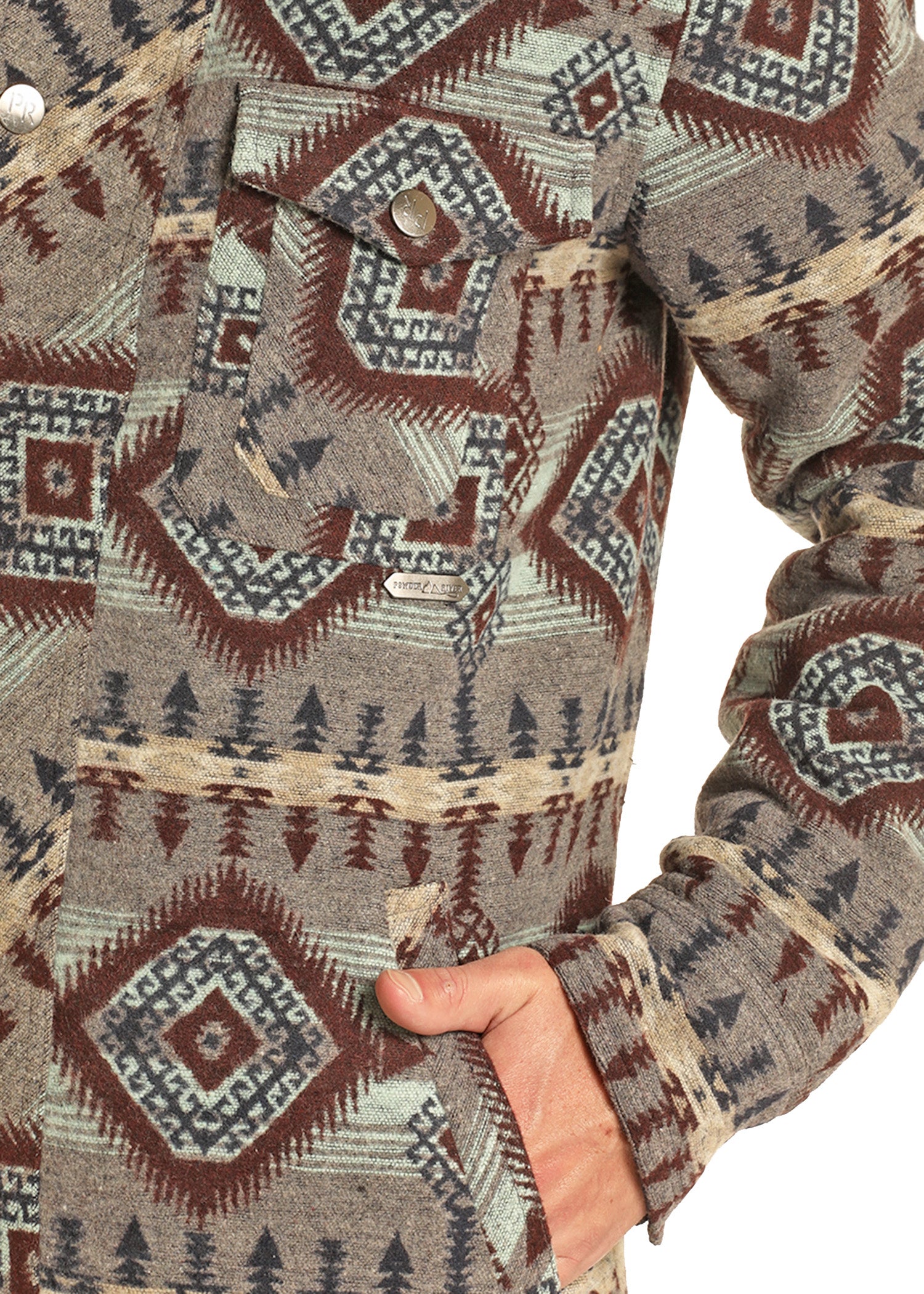 ROCK&ROLL GREY MENS JACKET DM92C04058