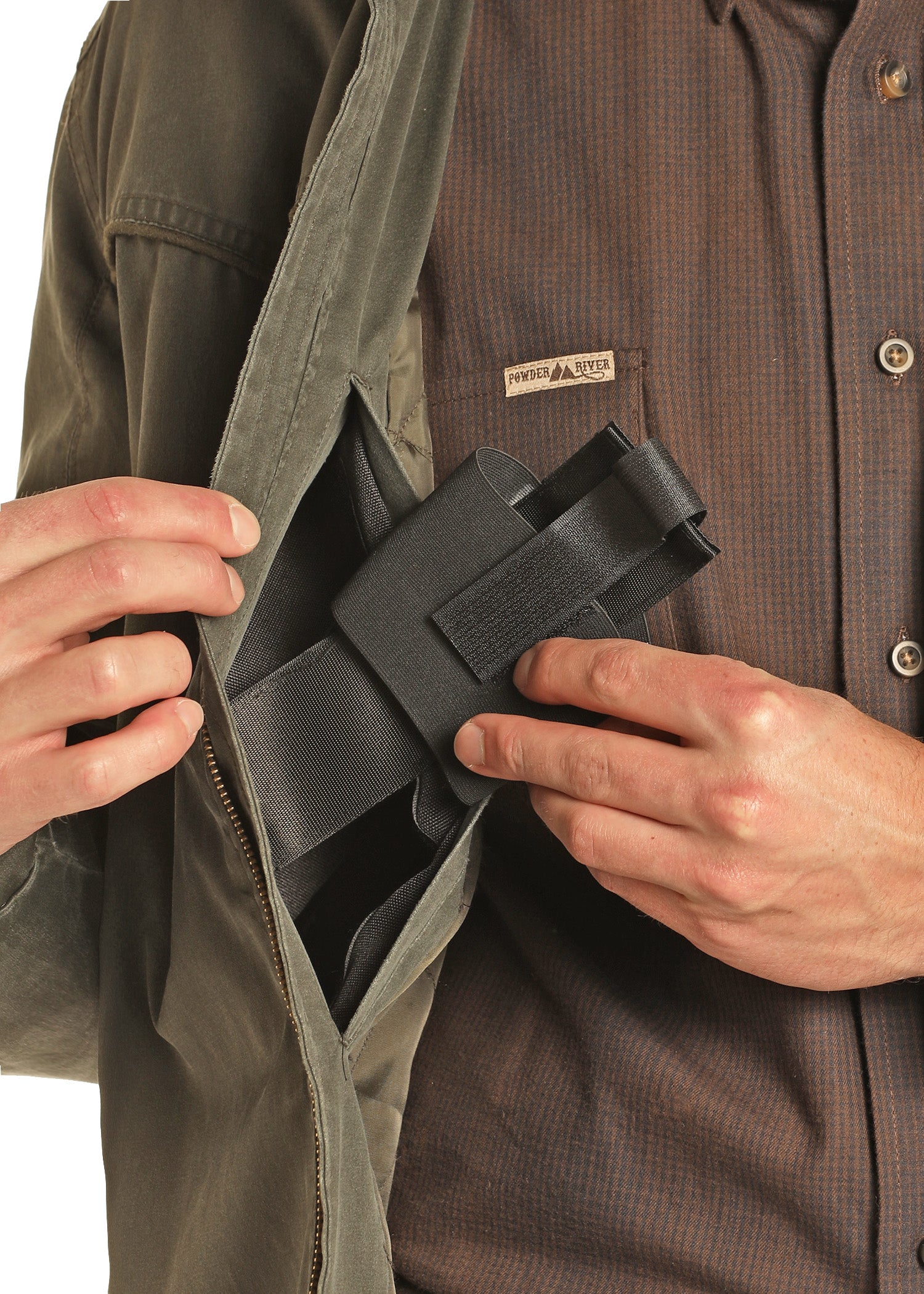 POWDER RIVER OUTFITTERS OLIVE DM93C04095