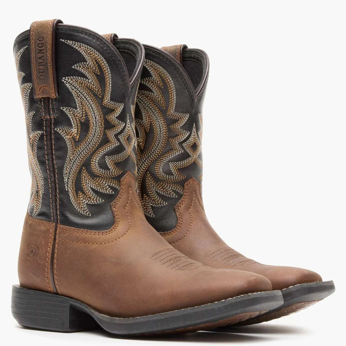 DURANGO KIDS BOOT SHYLOH BLACK TUBE -DBT0252 Laherradurawwnc.com