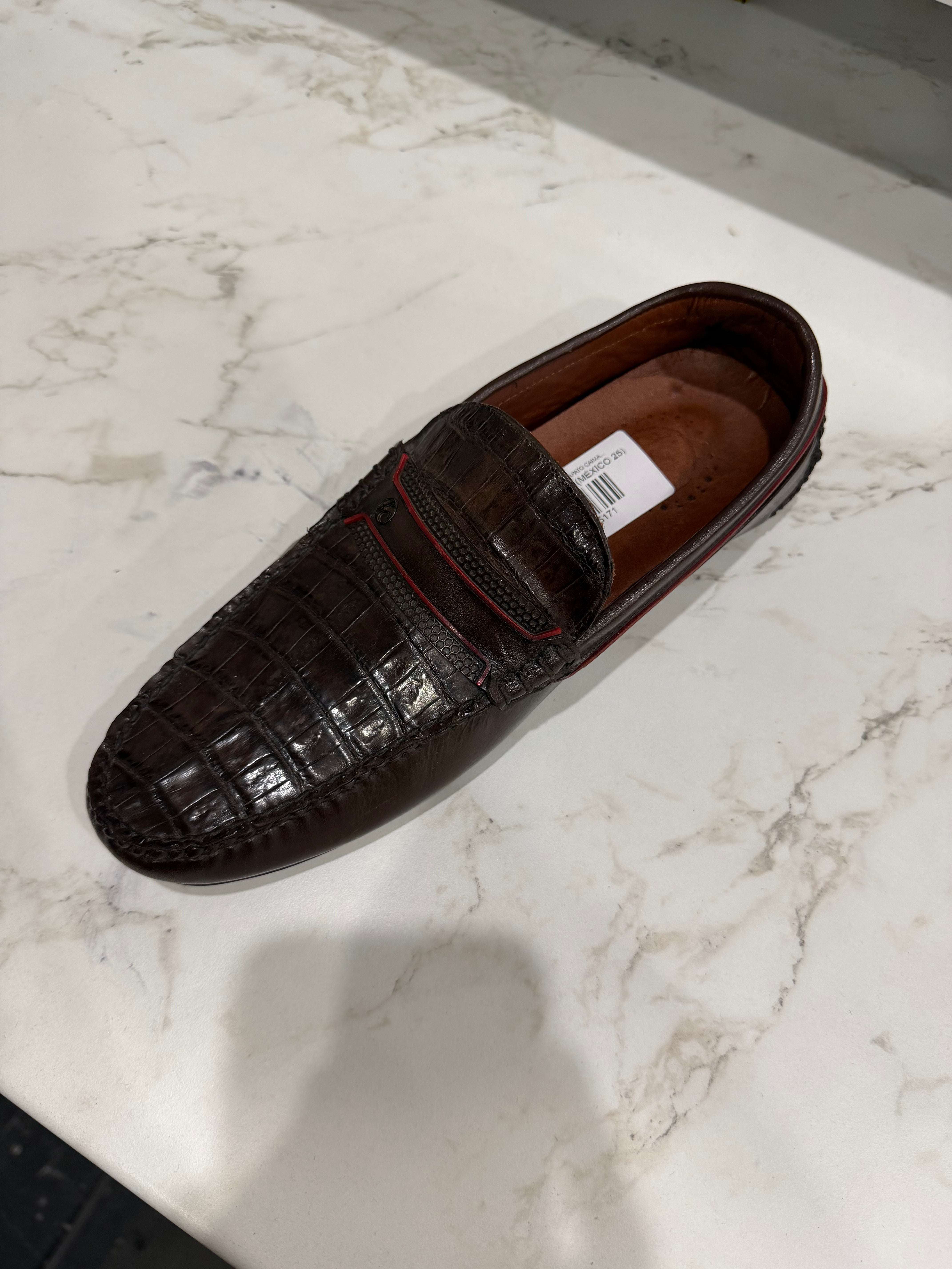 FRANCO CUADRA ZAPATO CAIMAN CAFÉ/TERNERA CHOCO FC813 Laherradurawwnc.com