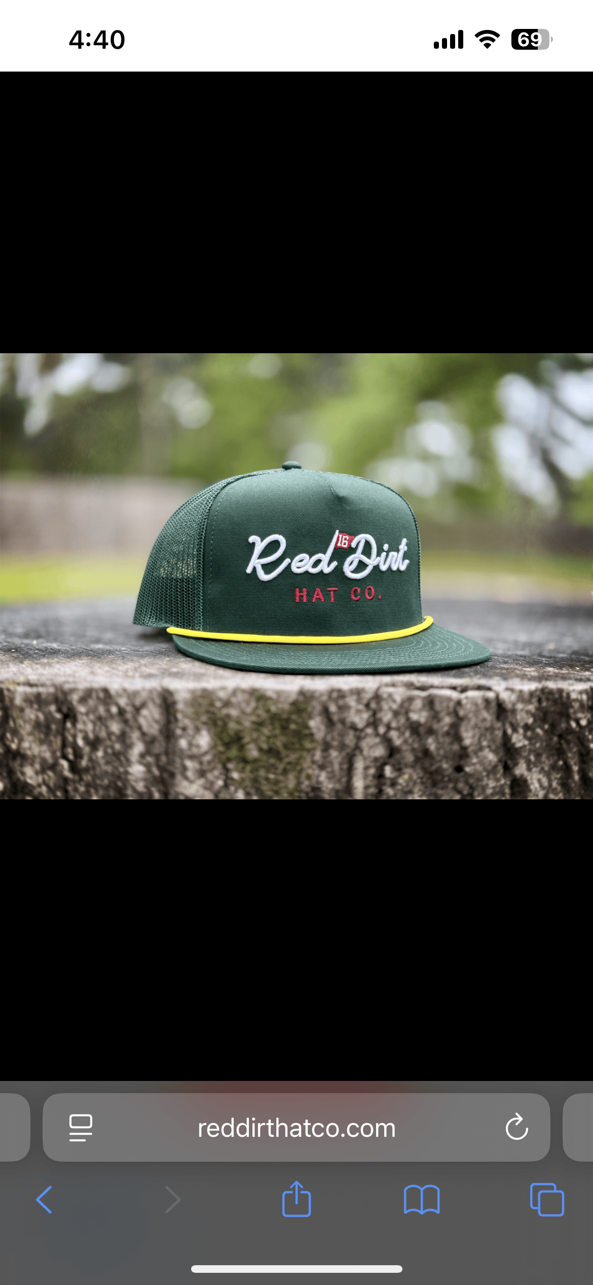 Red Dirt Co. - Hole in One cap Laherradurawwnc.com