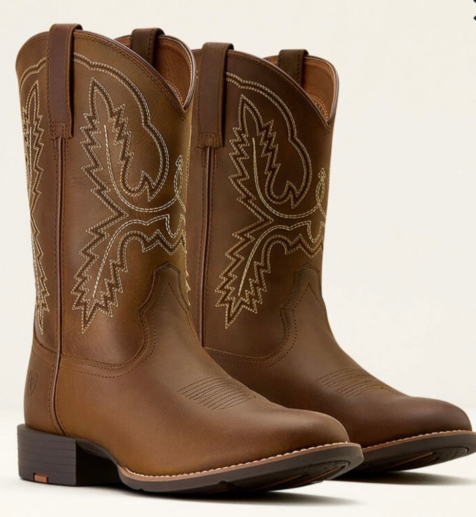 ARIAT MENS BOOT SPORT STRATTEN/DISTRESSED BROWN 10074158