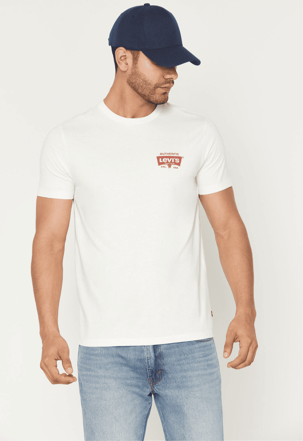 LEVI'S MENS SHORT SLEEVE T-SHIRT BEIGE 224911974 Laherradurawwnc.com