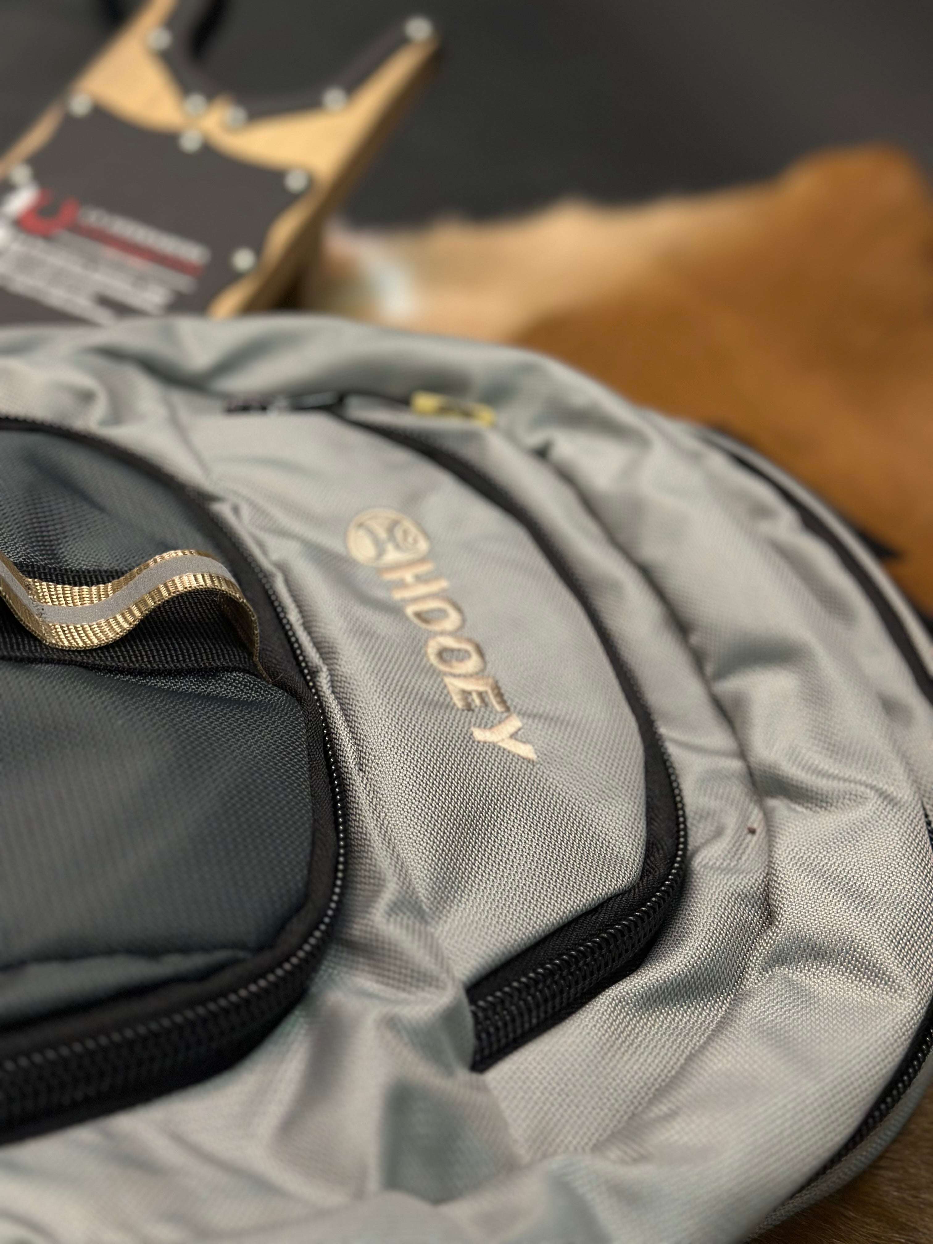 HOOEY “OX” BACKPACK GREY -BP054GYCH Laherradurawwnc.com