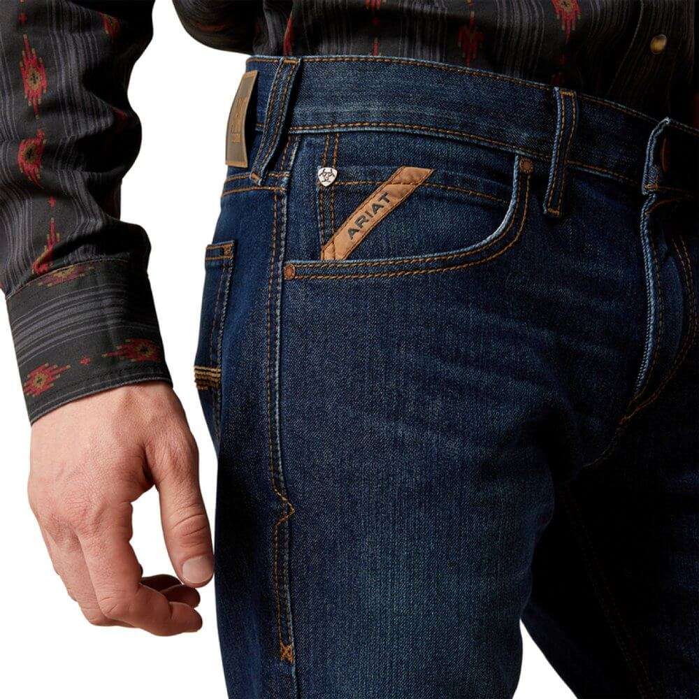 JEANS MENS M7 ARIAT SLIM FIT STRAIGHT LEG HAMPTON 10065921 Laherradurawwnc.com