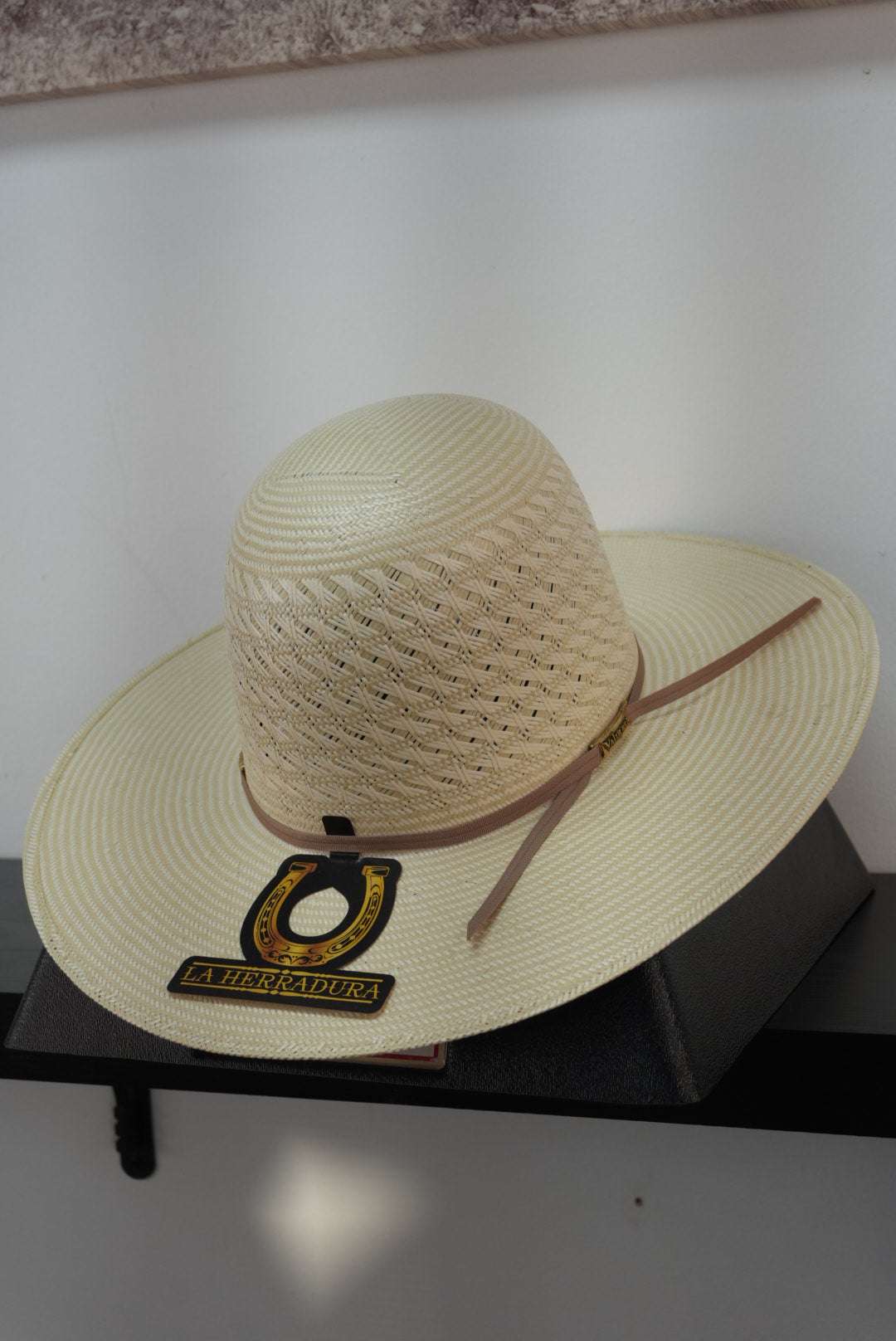 HERRADURA OPEN CROWN STRAW HAT 100x IFEL NATURAL Laherradurawwnc.com