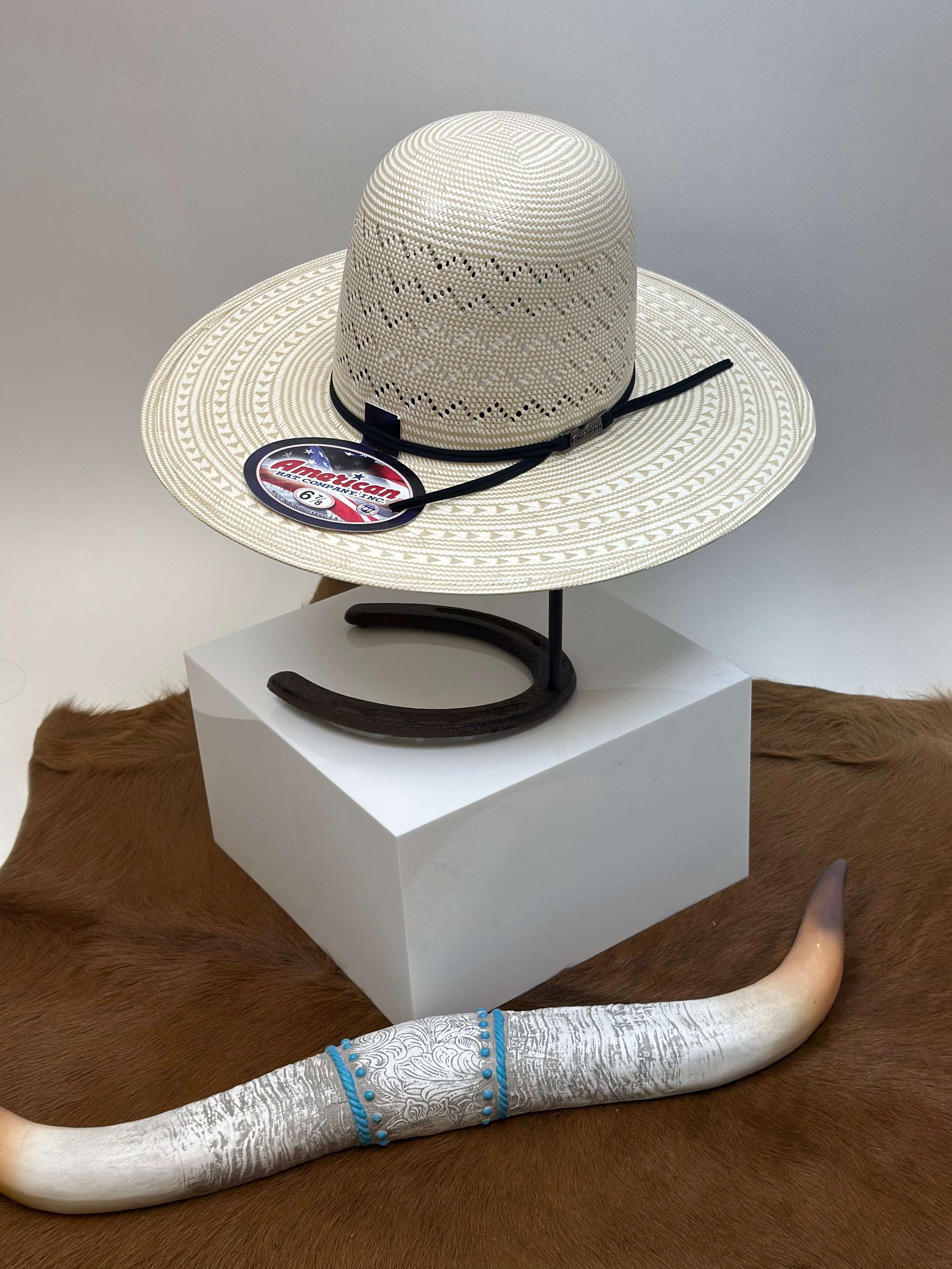 6200 AMERICAN HAT OPEN CROWN STRAW HAT STYLE Laherradurawwnc.com