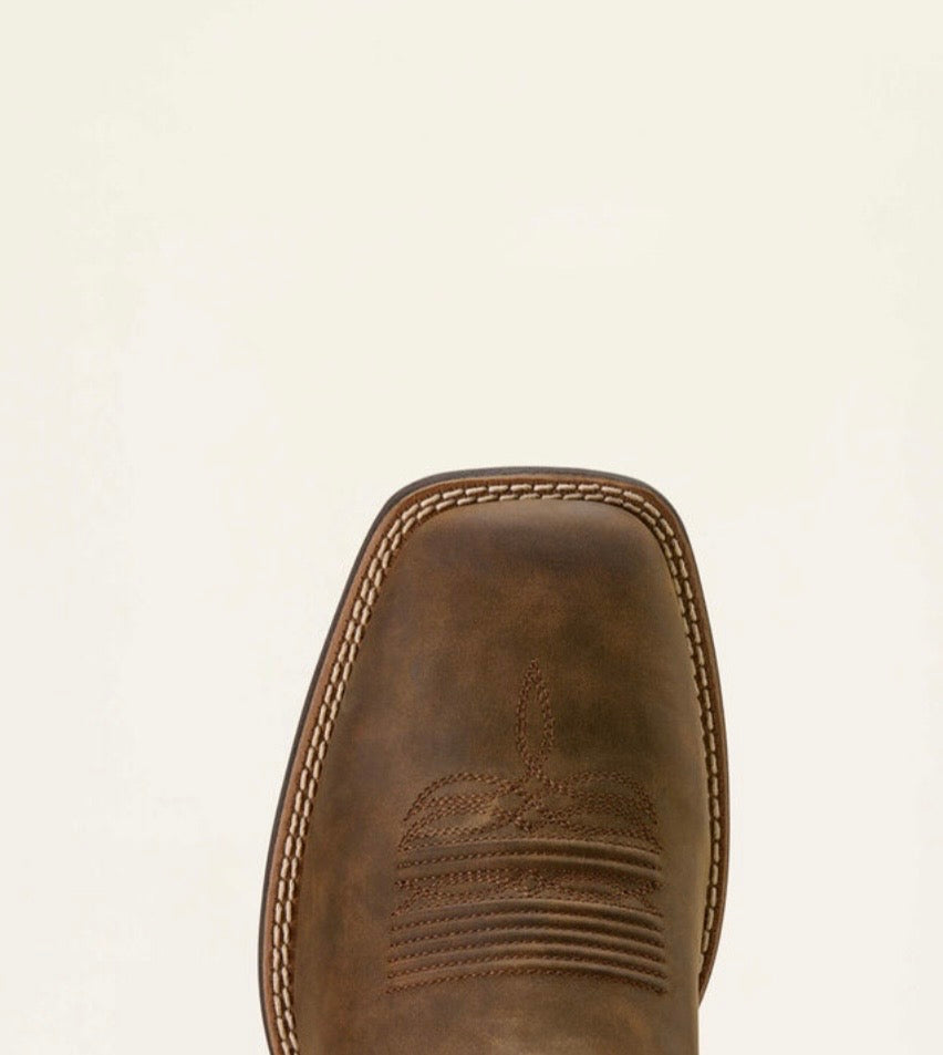 ARIAT MENS BOOT BRUSH CREEK AGED TAN/SMOKEY TAUPE WIDE SQUARE 10074181