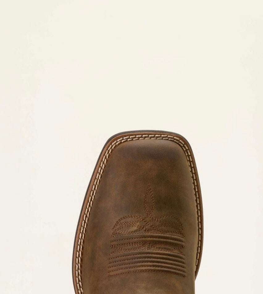 ARIAT MENS BOOT BRUSH CREEK AGED TAN/SMOKEY TAUPE WIDE SQUARE 10074181 Laherradurawwnc.com