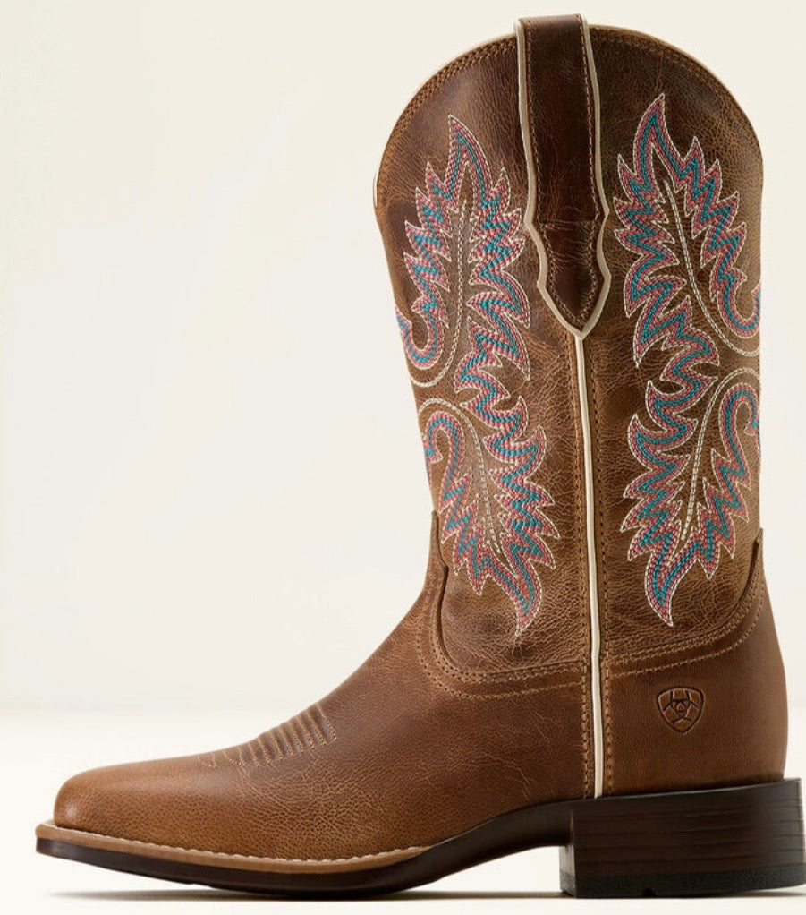 WOMENS BOOT CANYON POINT MESA BROWN WIDE SQUARE 10074304