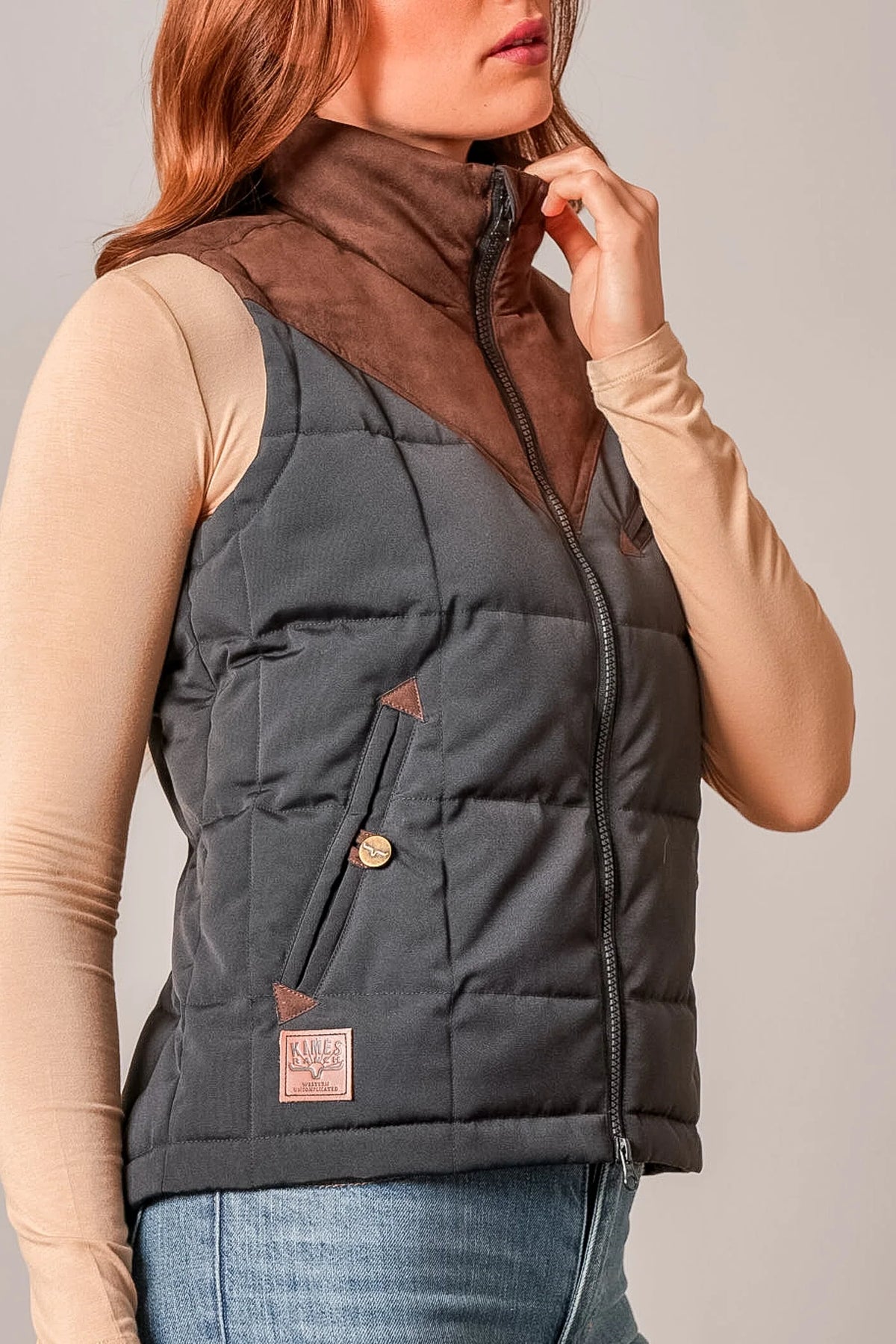KIMES RANCH WOMENS LENORA BLACK -VEST