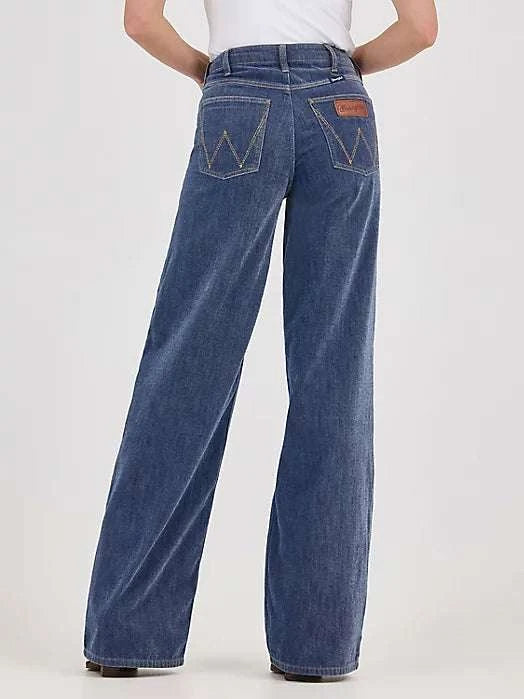 WRANGLER WOMEN BAILEY HIGH RISE WIDE LEG JEAN 112371956 Laherradurawwnc.com