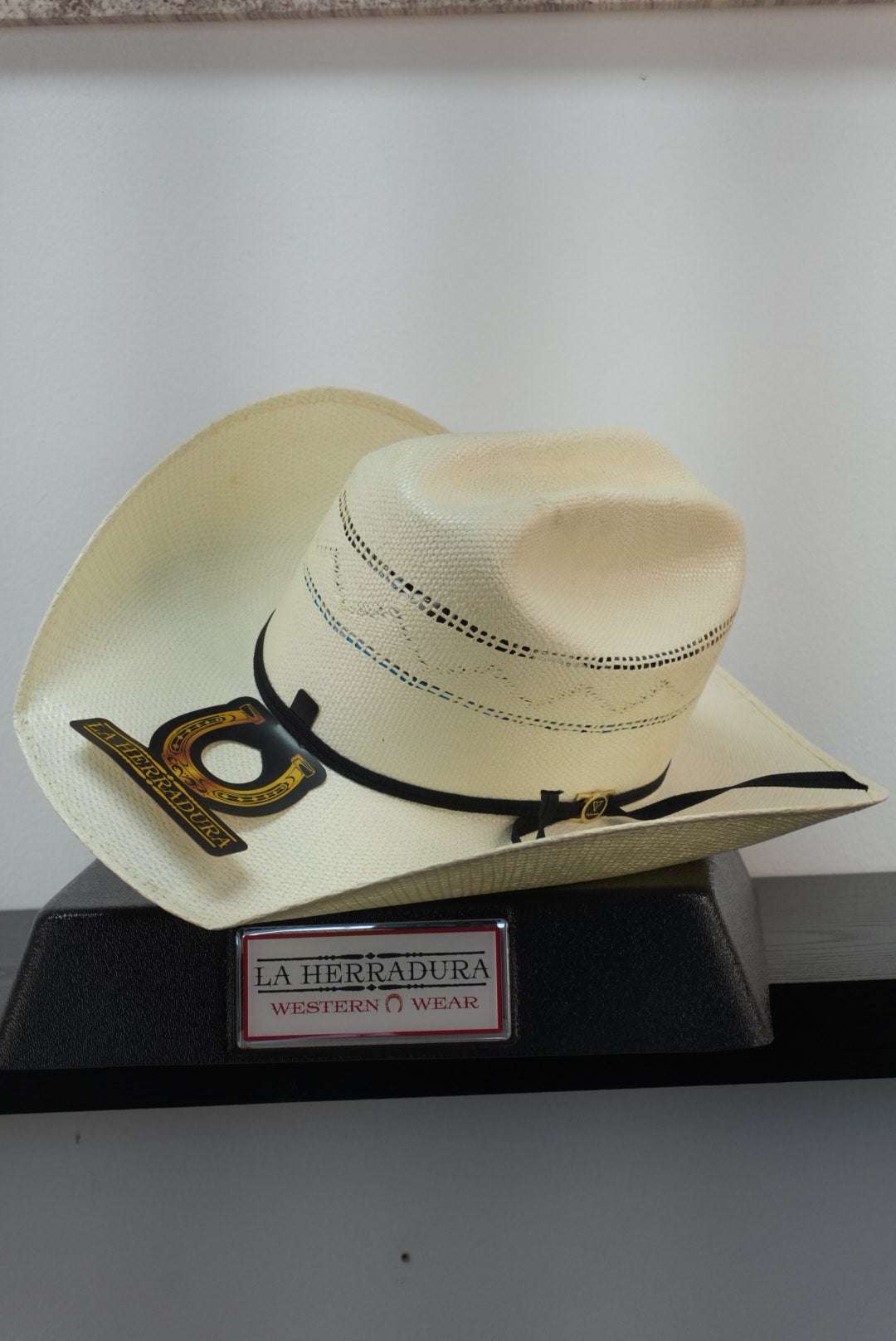 HERRADURA STRAW HAT MALBORO SHAPE 2 RANDAS ZIGZAG Laherradurawwnc.com