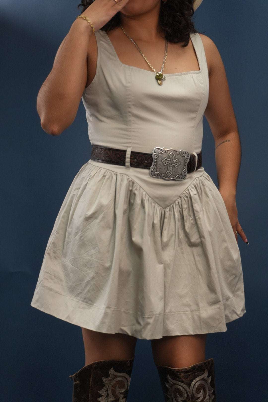 The vintage shop Oyster western dress VID52550 Laherradurawwnc.com