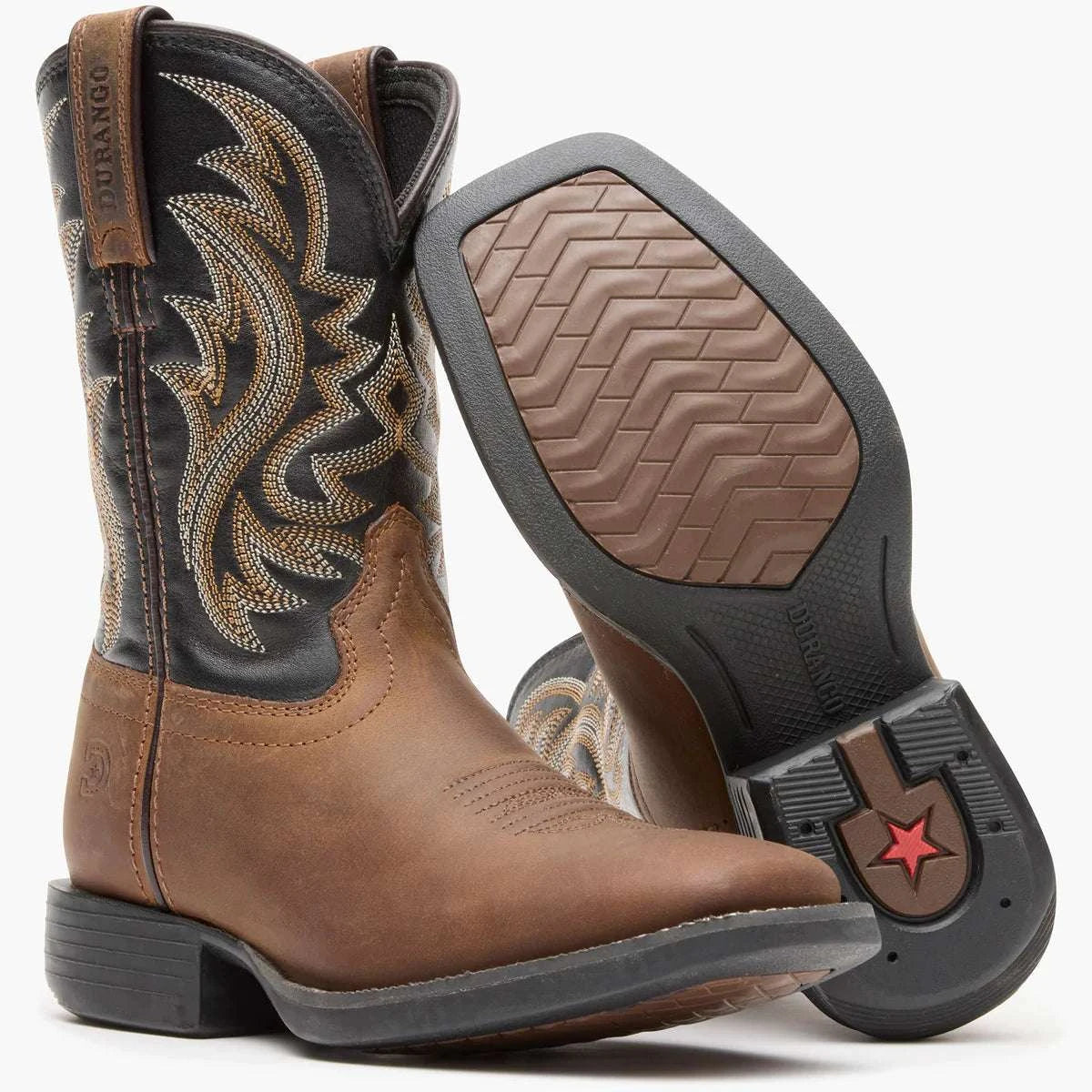DURANGO KIDS BOOT SHYLOH BLACK TUBE -DBT0252 Laherradurawwnc.com
