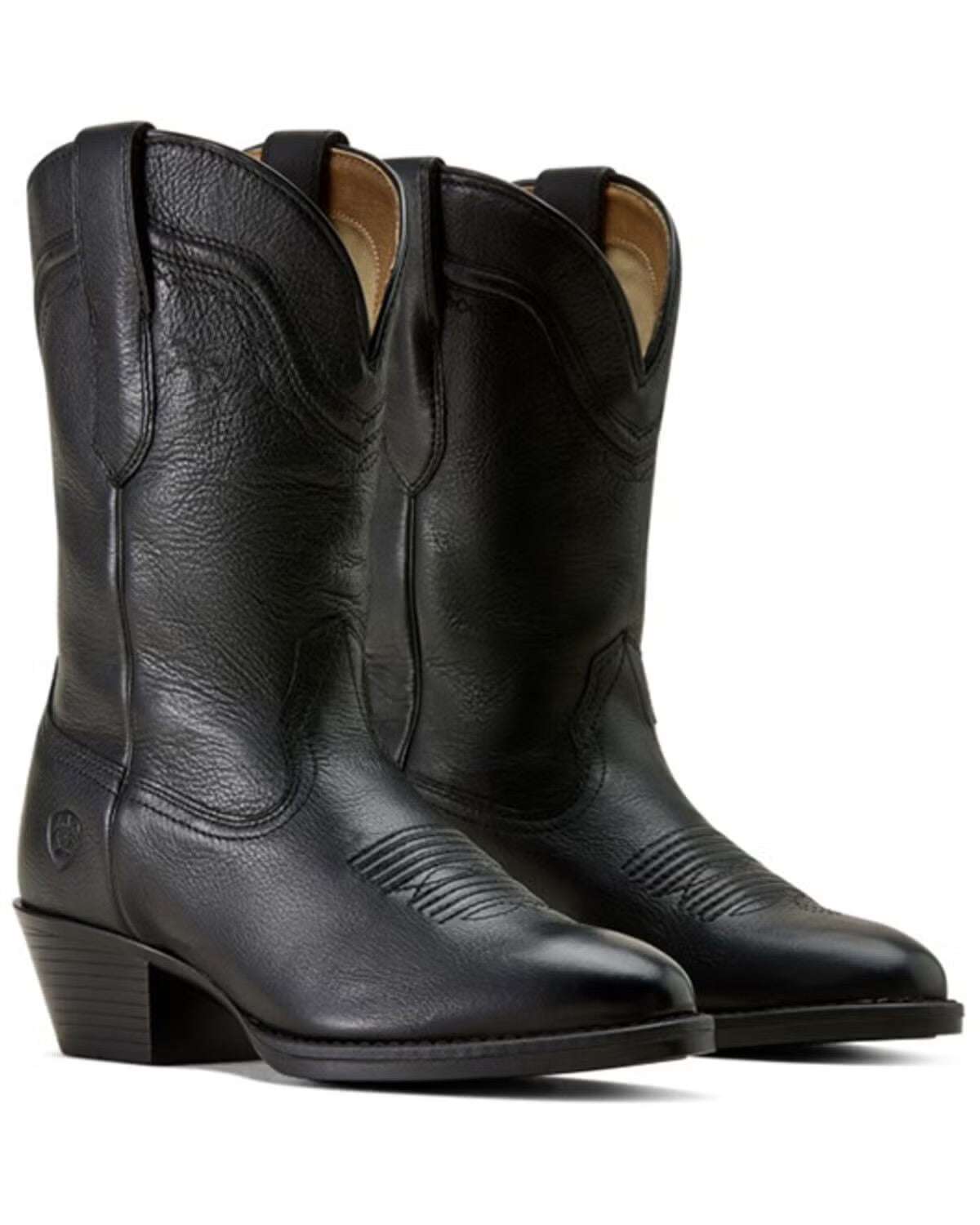 WOMENS BOOT EASTON RTOE VLVT BLK B MEDIUM 10074365 Laherradurawwnc.com