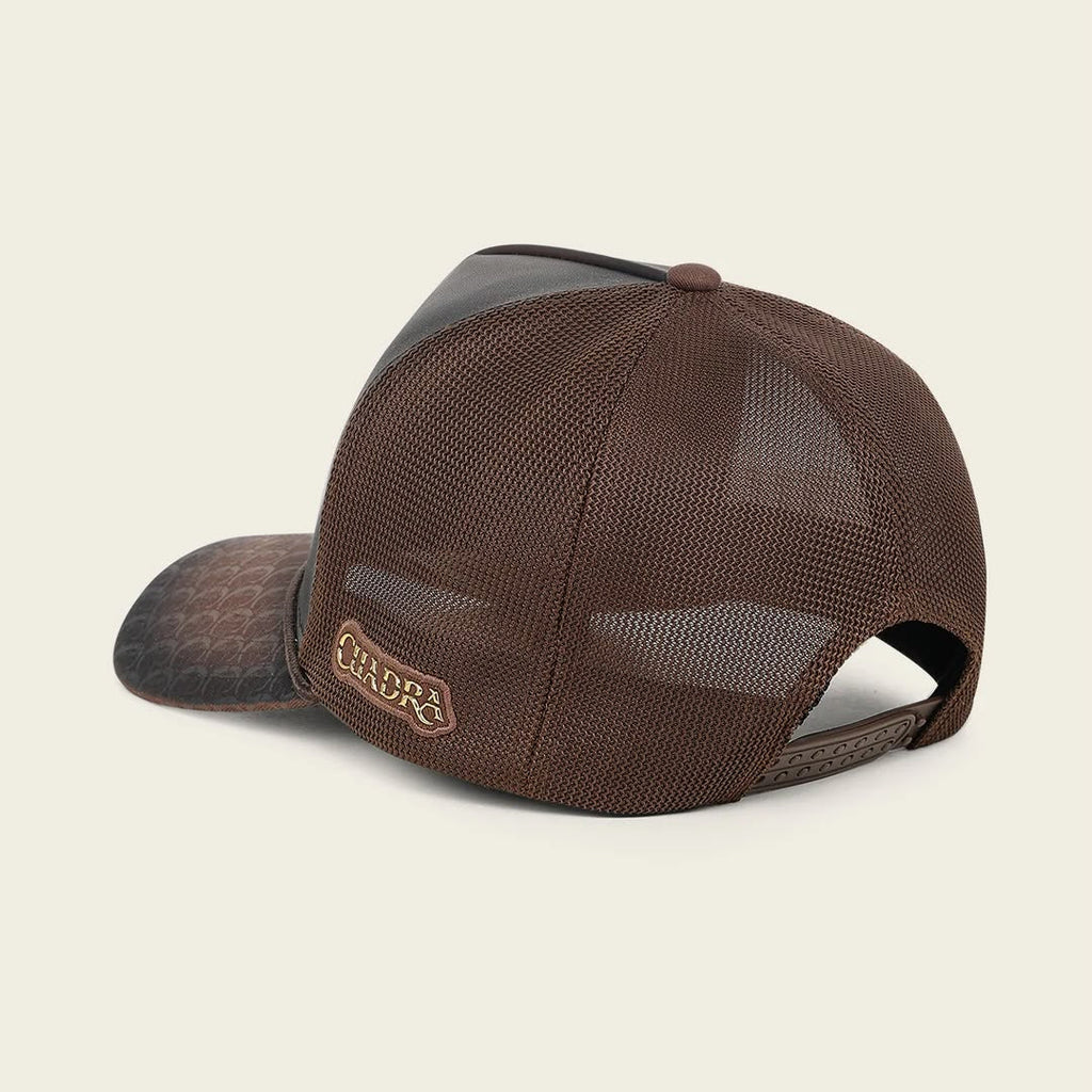 CAP CUADRA BROWN - ALLIGATOR PATCH CP005