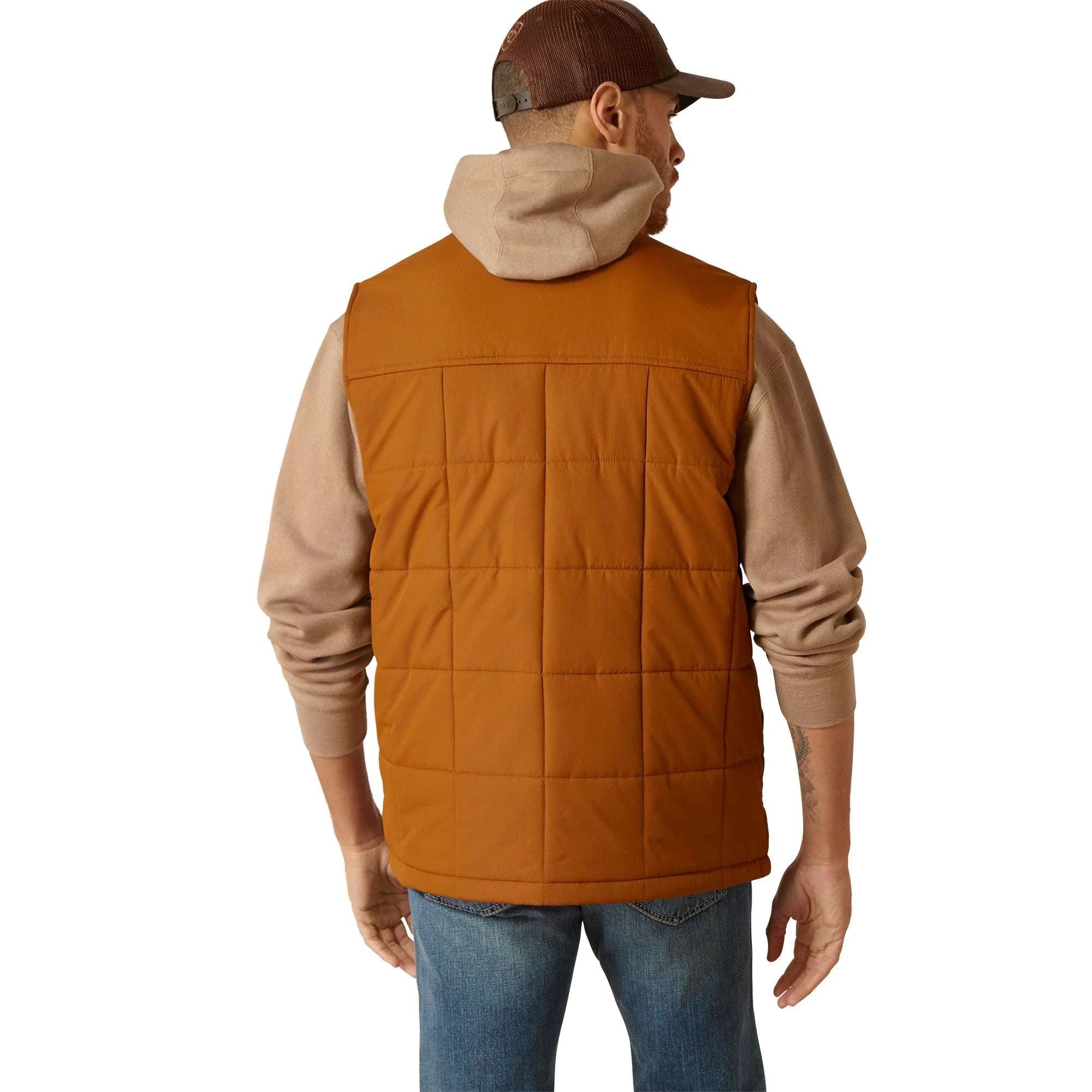 ARIAT Crius Ins Chestnut Vest-10046736 Laherradurawwnc.com