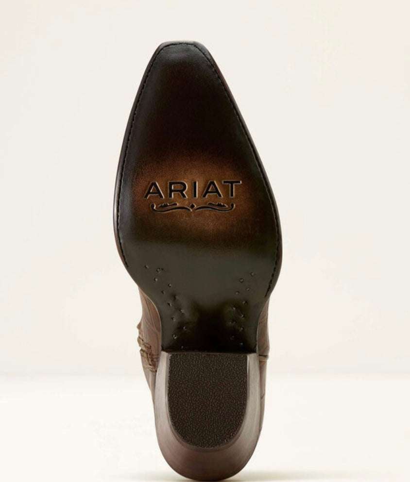 WOMEN’S CASANOVA LUXE ESPRESSO CROC PRINT 10061831 Laherradurawwnc.com
