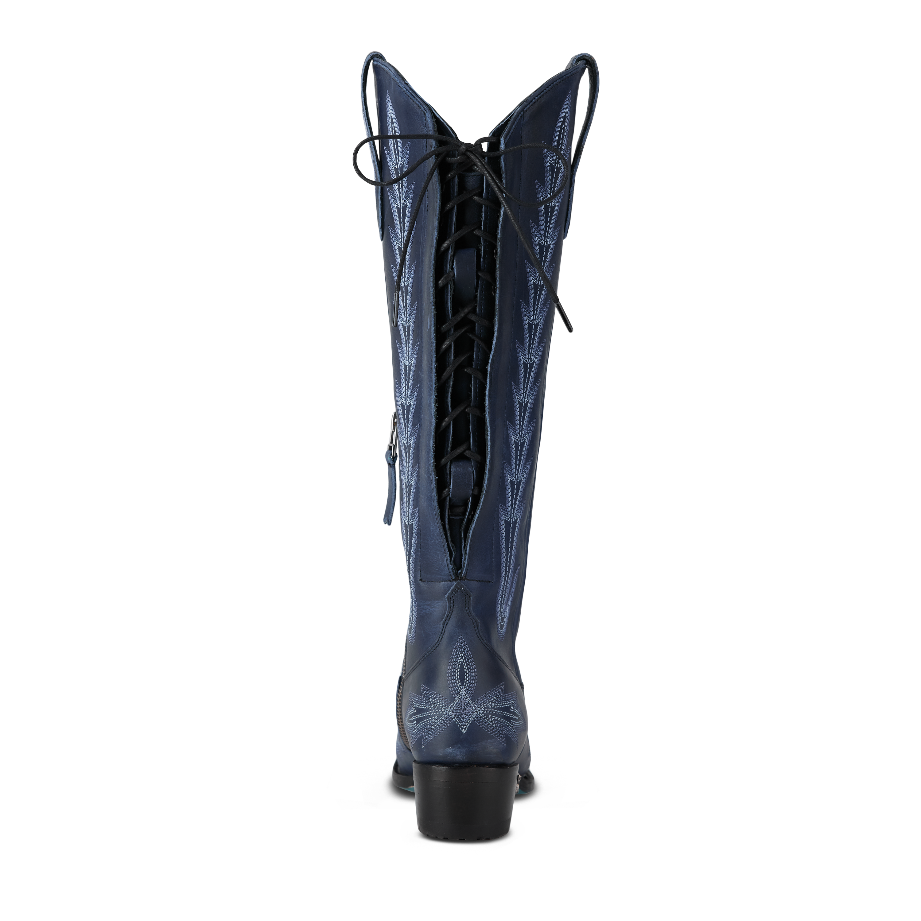 LANE WOMEN LEXINGTON KNEE HIGH MIDNIGHT NAVY SNIP TOE BOOT LB0562T