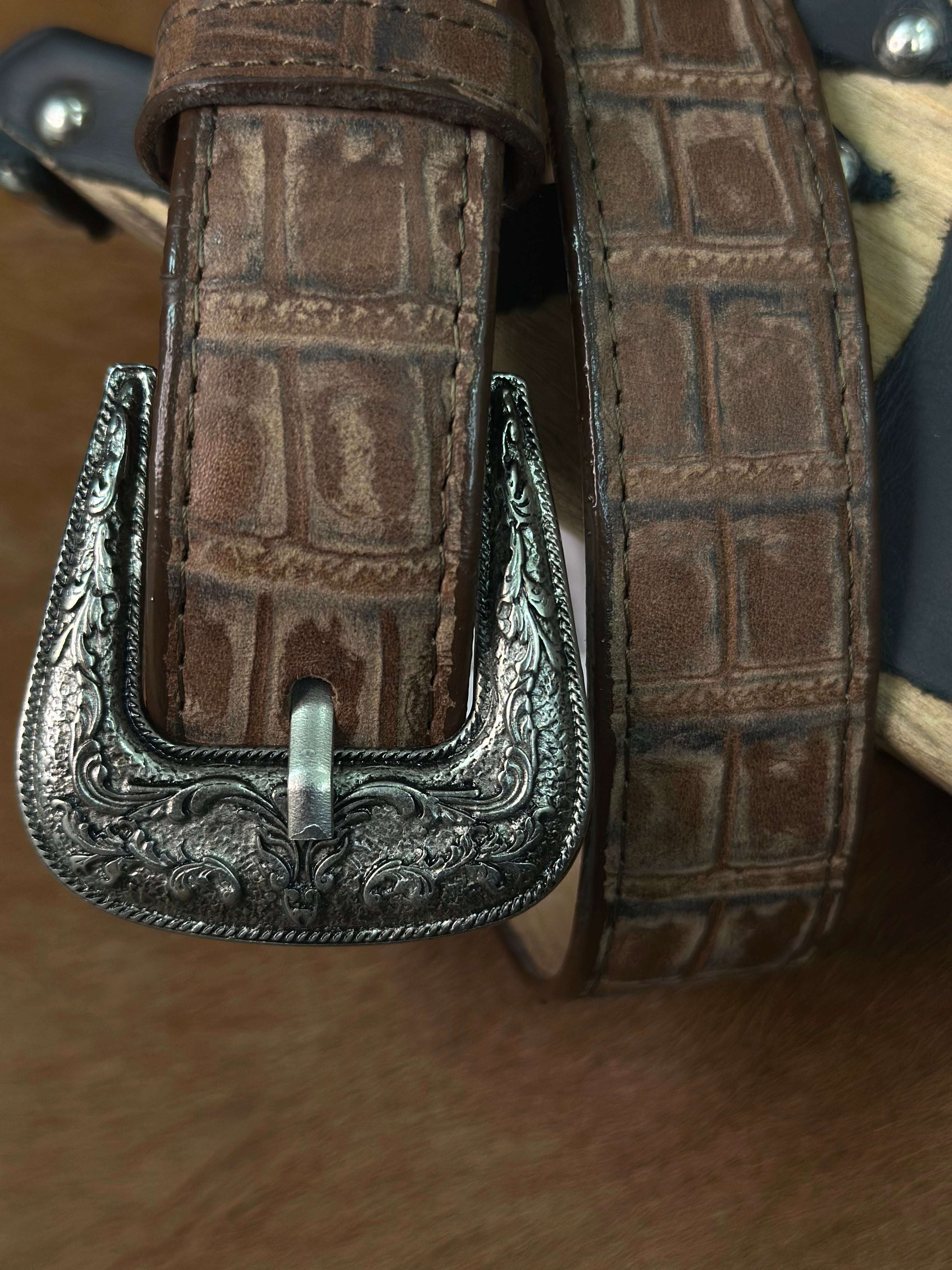 HOMETOWN KIDS BELTS BROWN COLOR - IMIT-CAMIAN-89539299 Laherradurawwnc.com