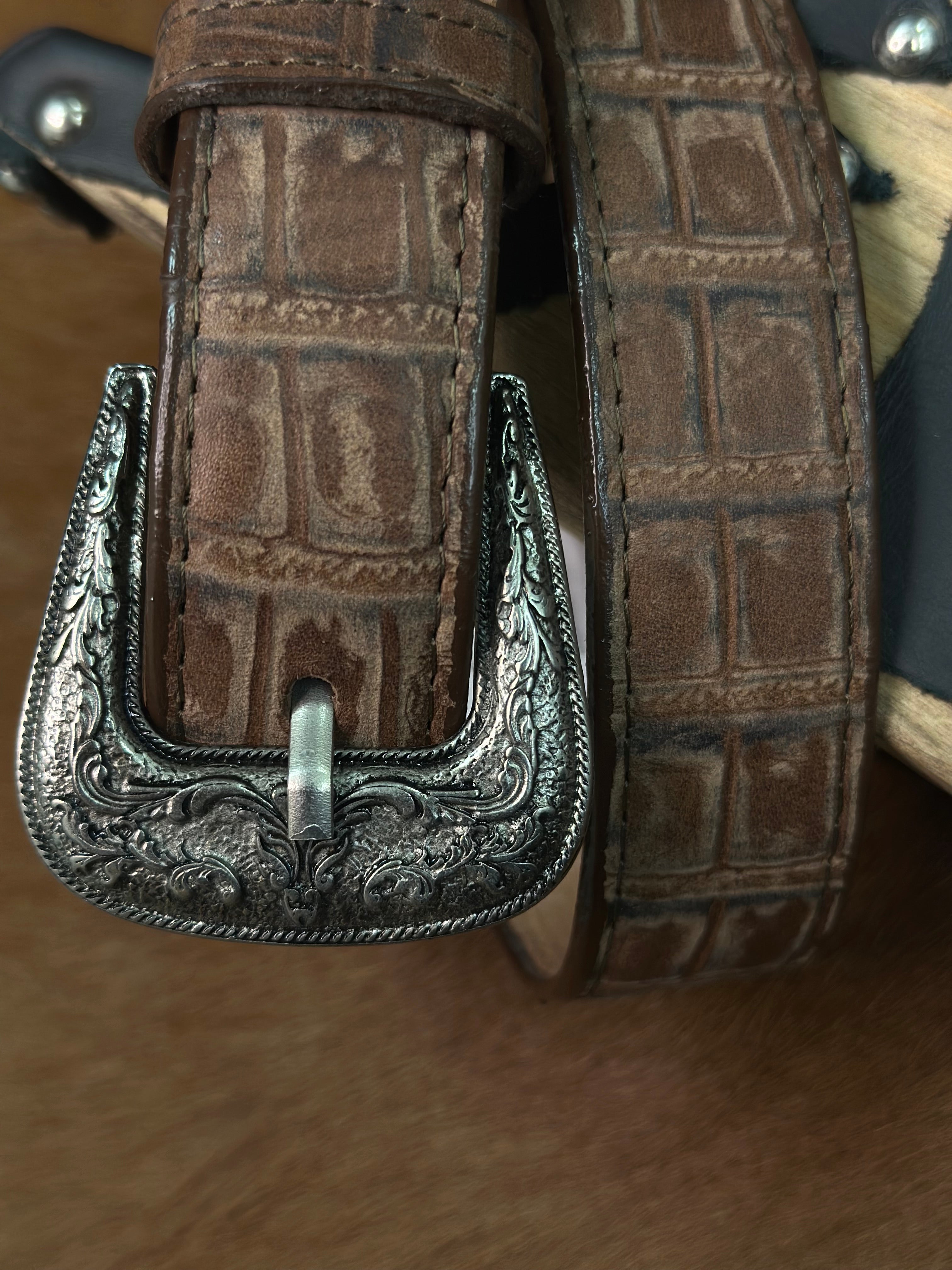 HOMETOWN KIDS BELTS BROWN COLOR - IMIT-CAMIAN-89539299