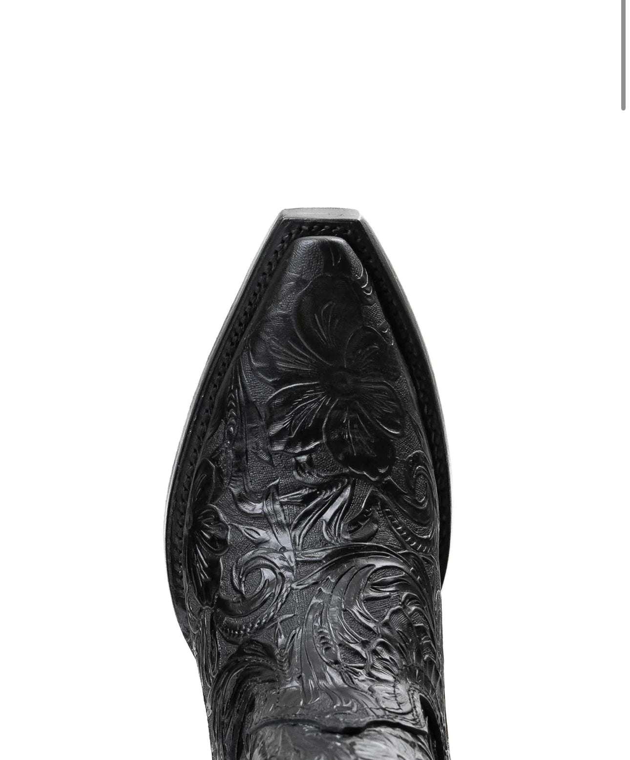 ROCKEM WOMEN TALL BOOT NANCY HD CINCELADO NEGRO SNIP TOE RED BOTTOM Laherradurawwnc.com