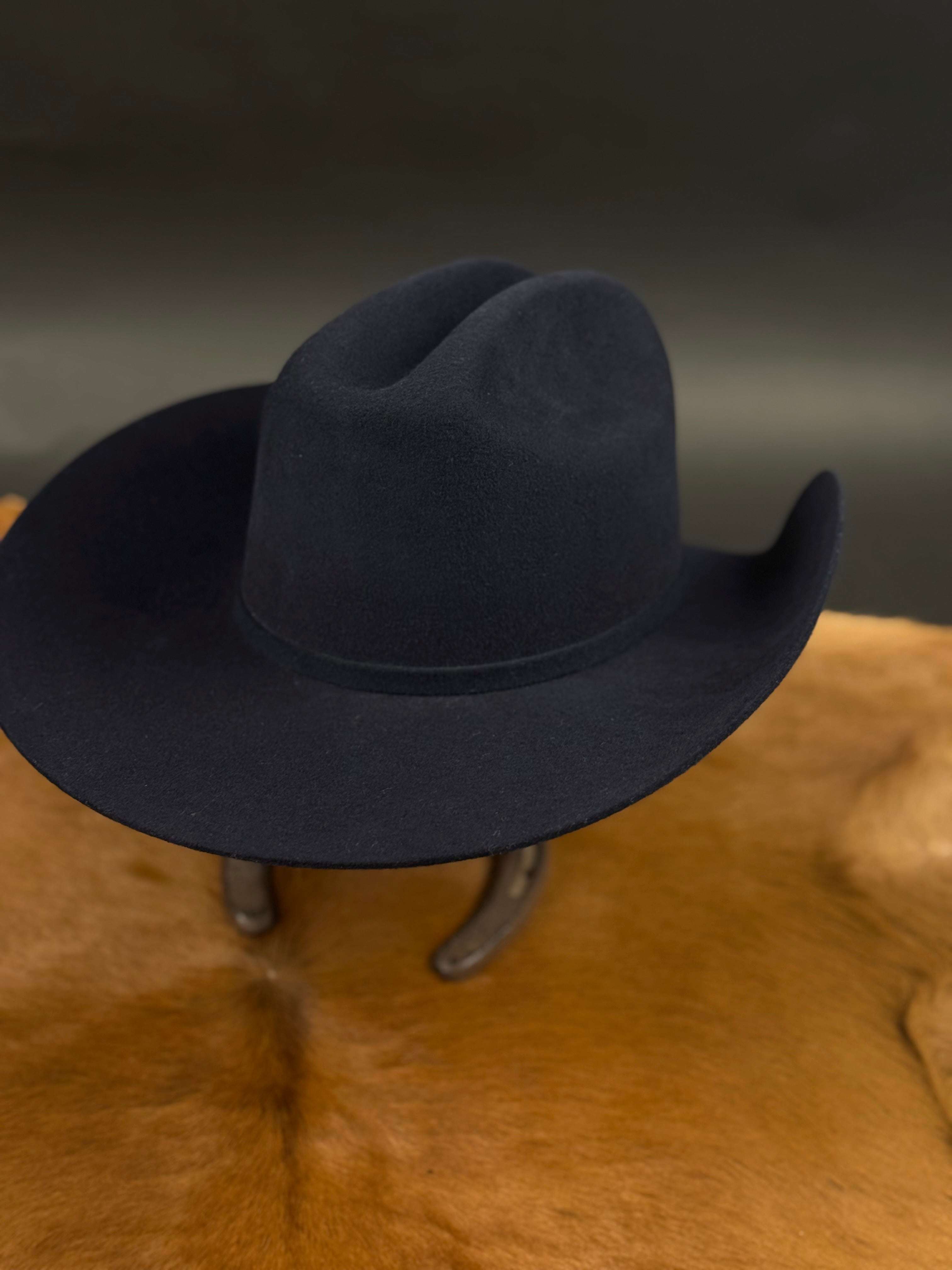 RDR 4x NAVY BLUE FELT HAT Laherradurawwnc.com