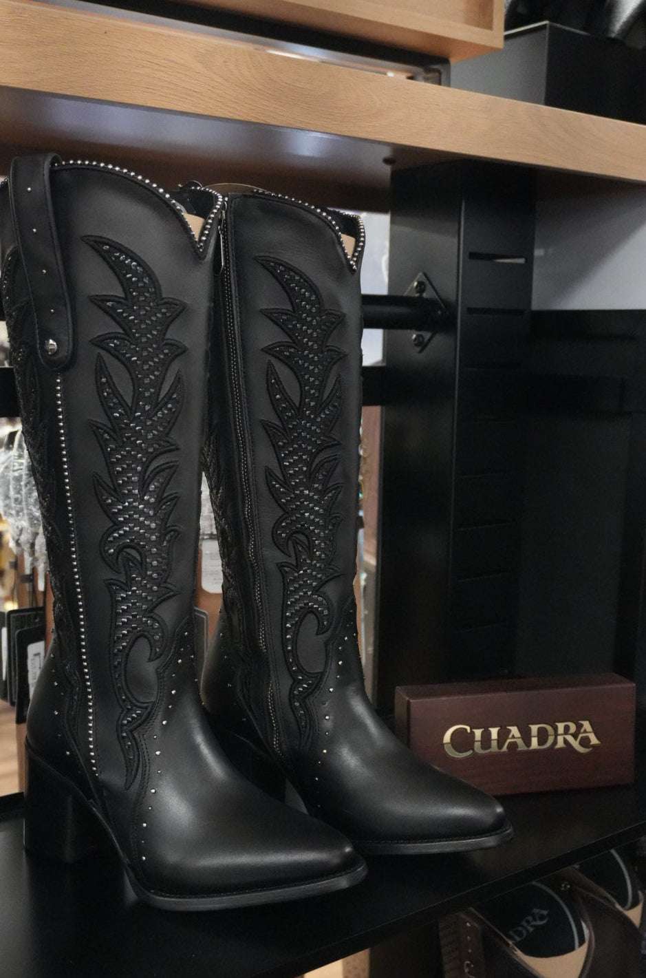 WOMEN’S CUADRA BOTA DE RES CASTELLO NEGRO CC337 Laherradurawwnc.com