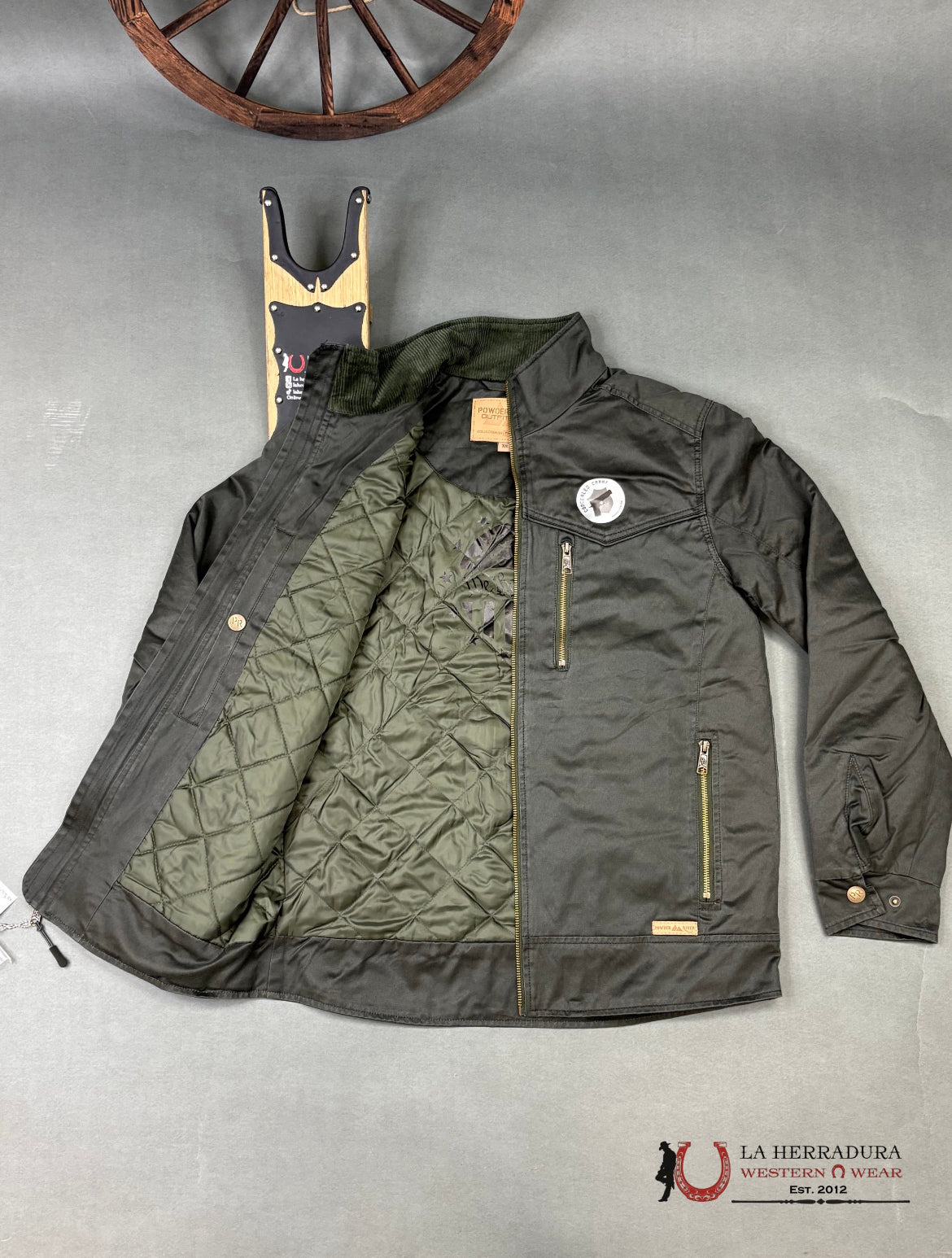 POWDER RIVER OUTFITTERS OLIVE DM93C04095