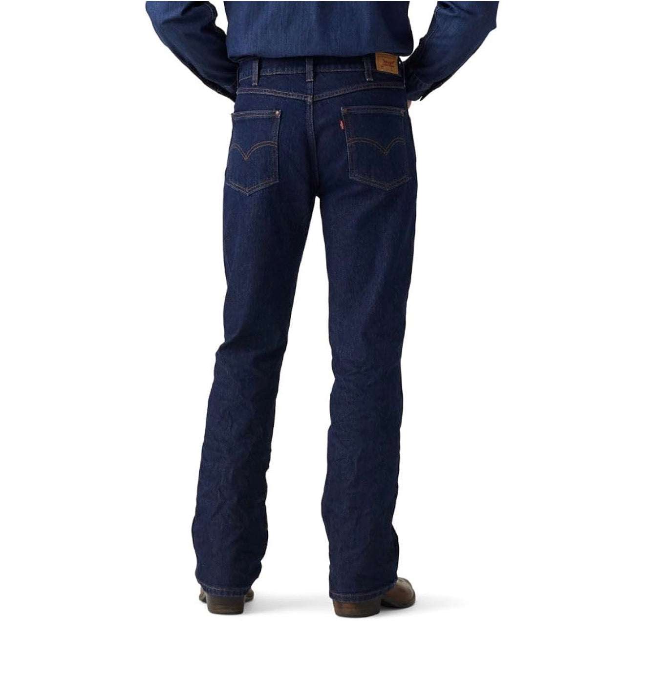 LEVIS 537 WESTERN BOOTCUT DARK BLUE DENIM -000X10018 Laherradurawwnc.com
