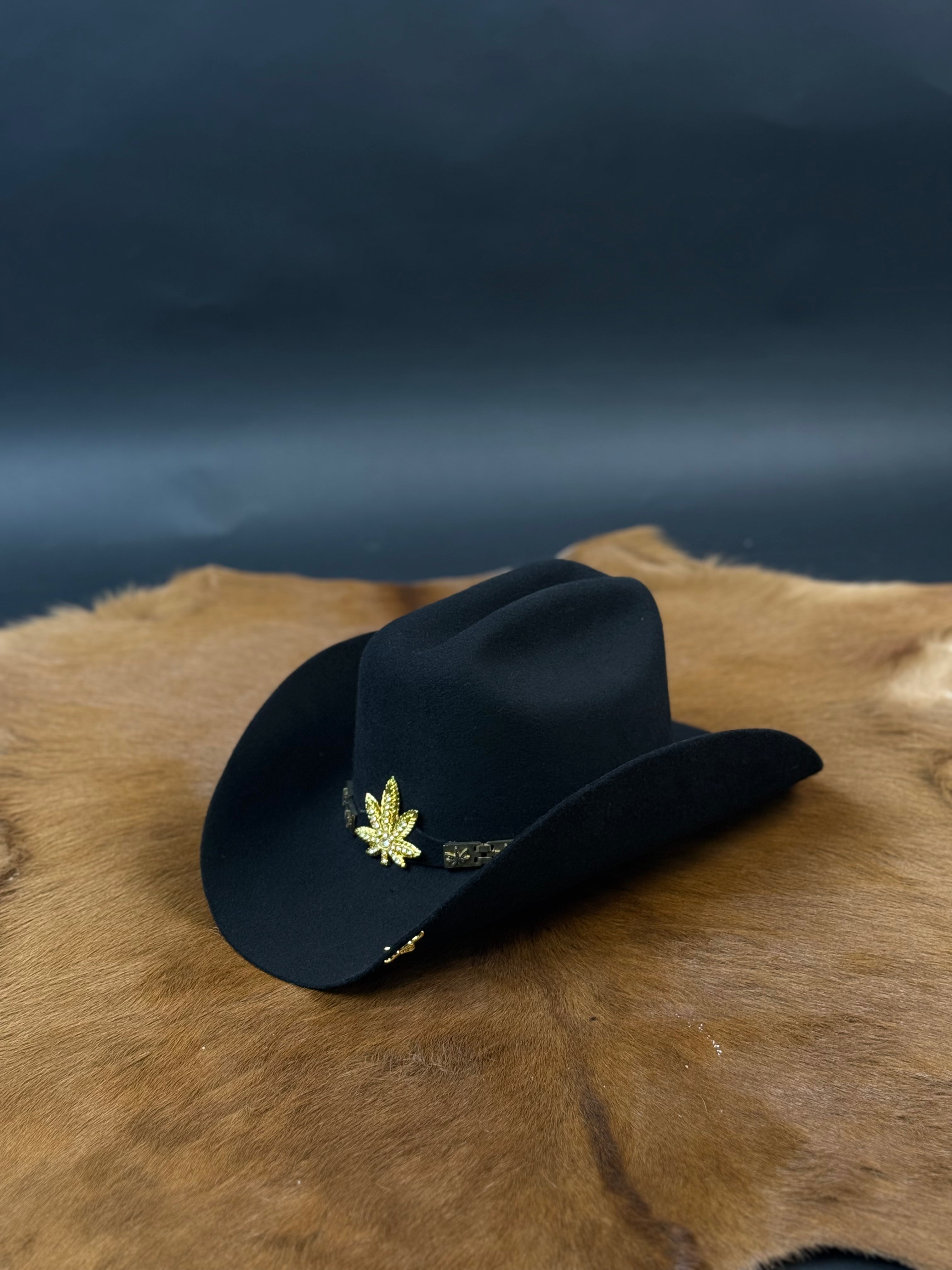 BLACK EL AFILADO 8X BULLHIDE FELT HAT KIDS