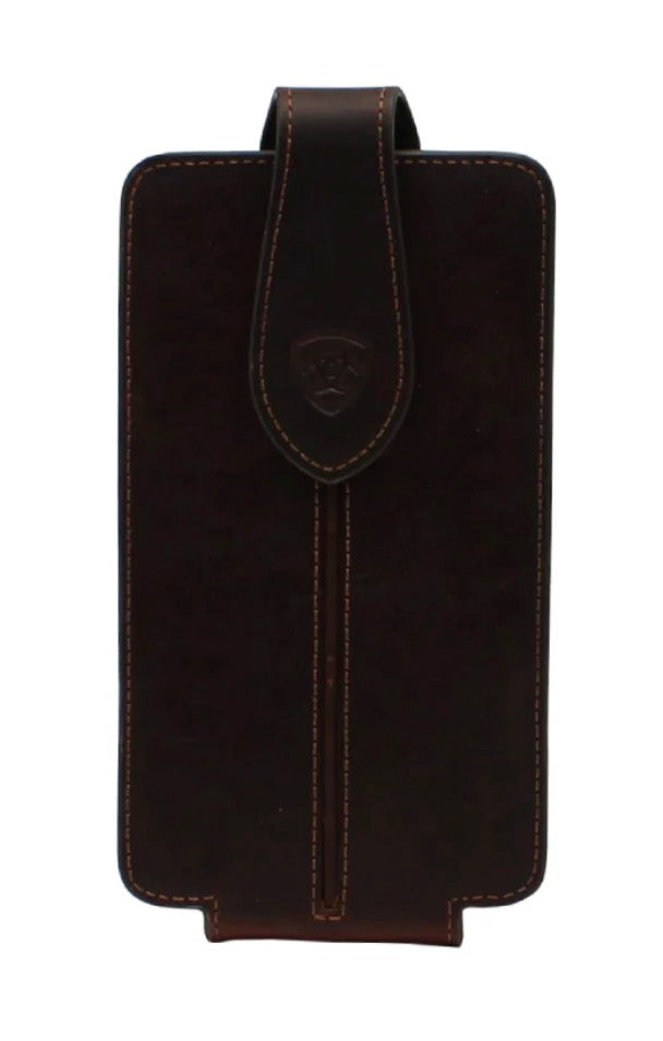 ARIAT PHONE CASE DARK BROWN- A0602402