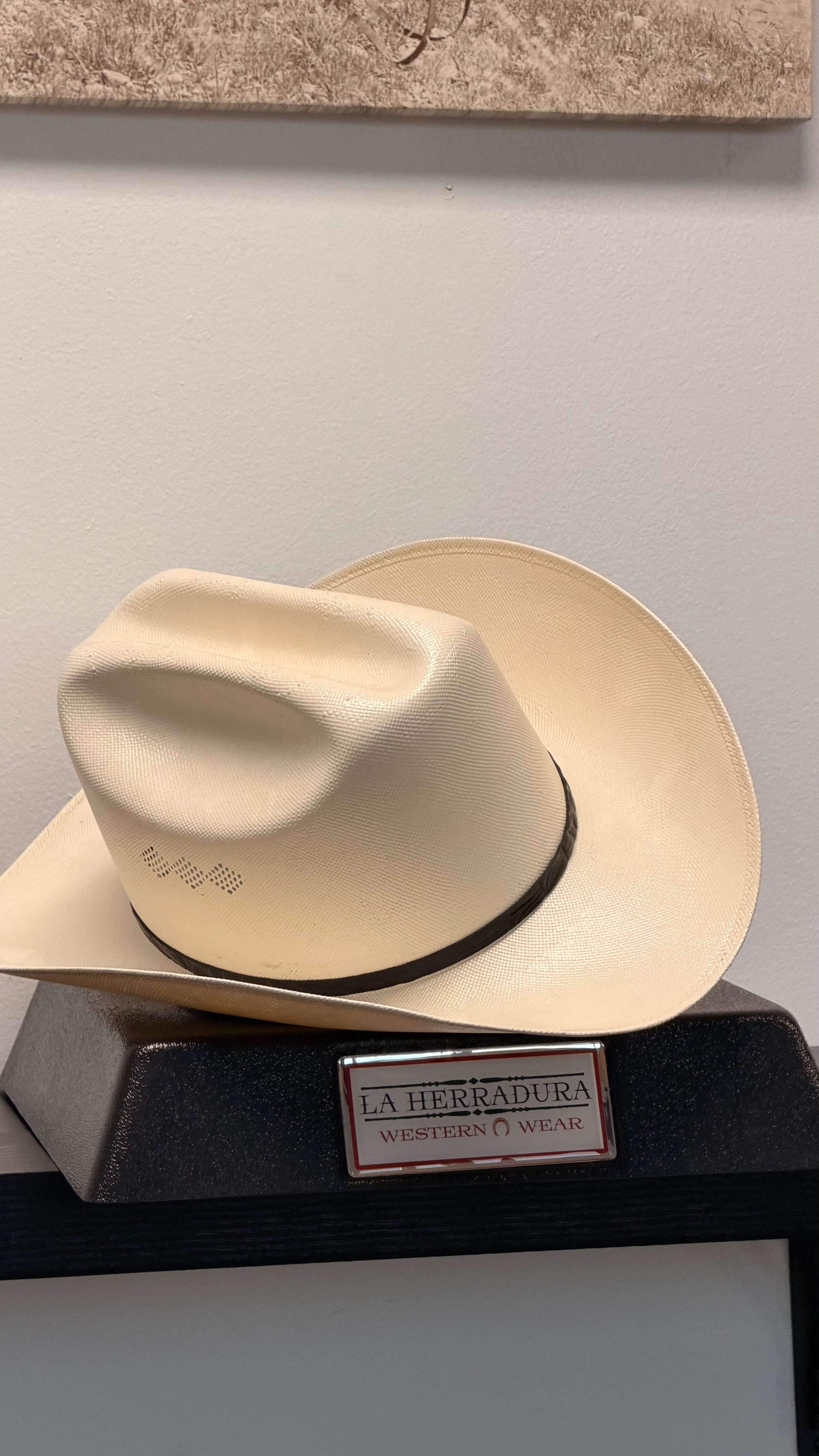 Larry Mahan's 15x El Primero Black Straw Hats Laherradurawwnc.com