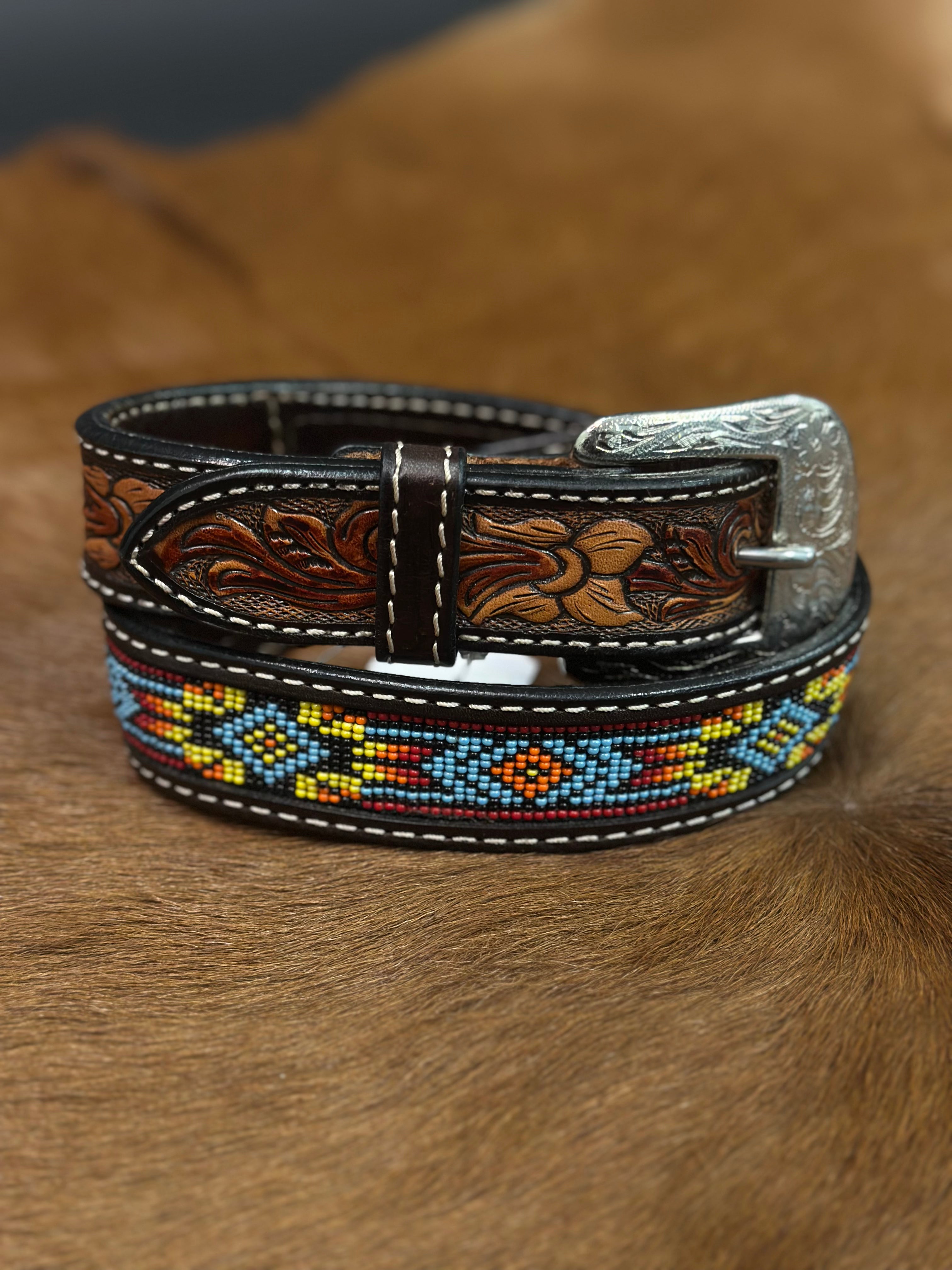 KIDS TWISTED X COMPANY ORANGE MULTI STONE- XIBB-100K