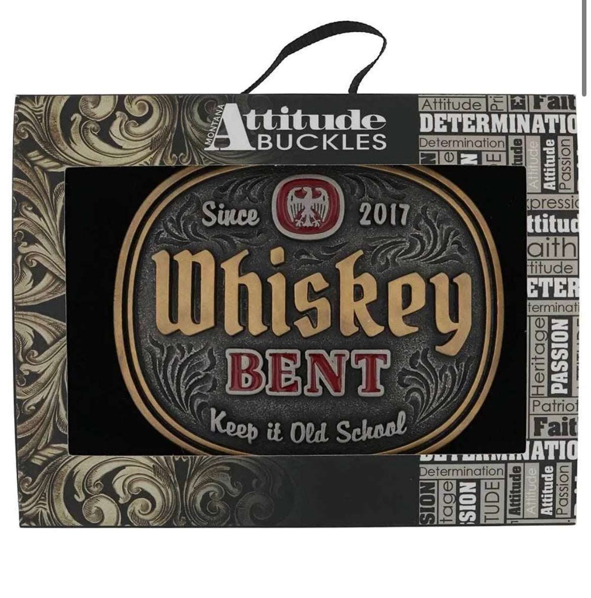 MONTANA “WHISKEY BENT” BUCKLE Laherradurawwnc.com