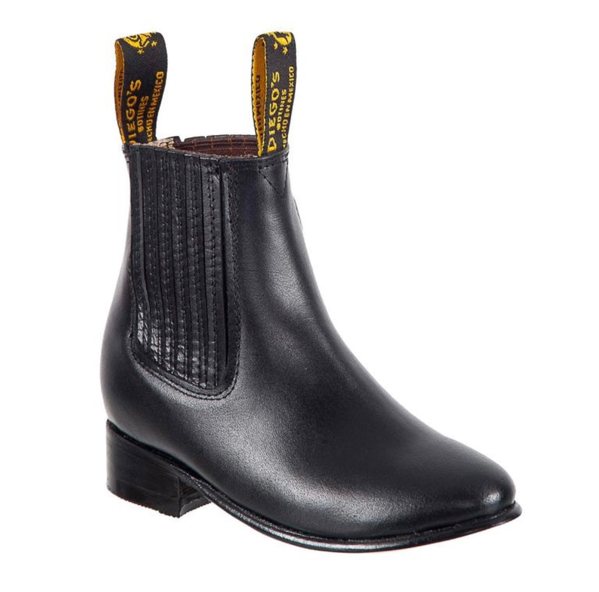 DIEGO’S BOTIN CHARRO KIDS BLACK Laherradurawwnc.com