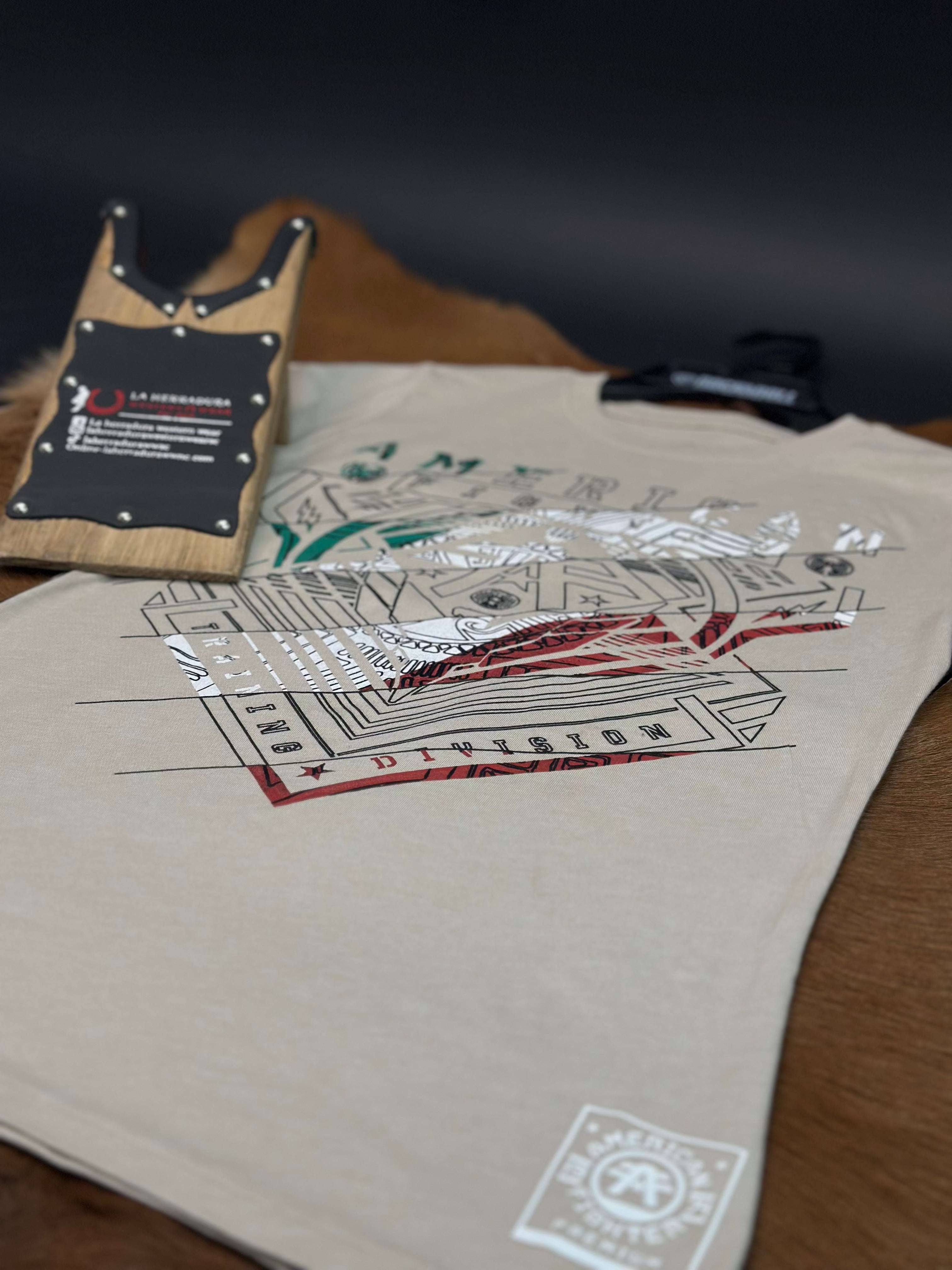 AMERICAN WOMEN/ WARDELL S/S TEE- FW15150 Laherradurawwnc.com