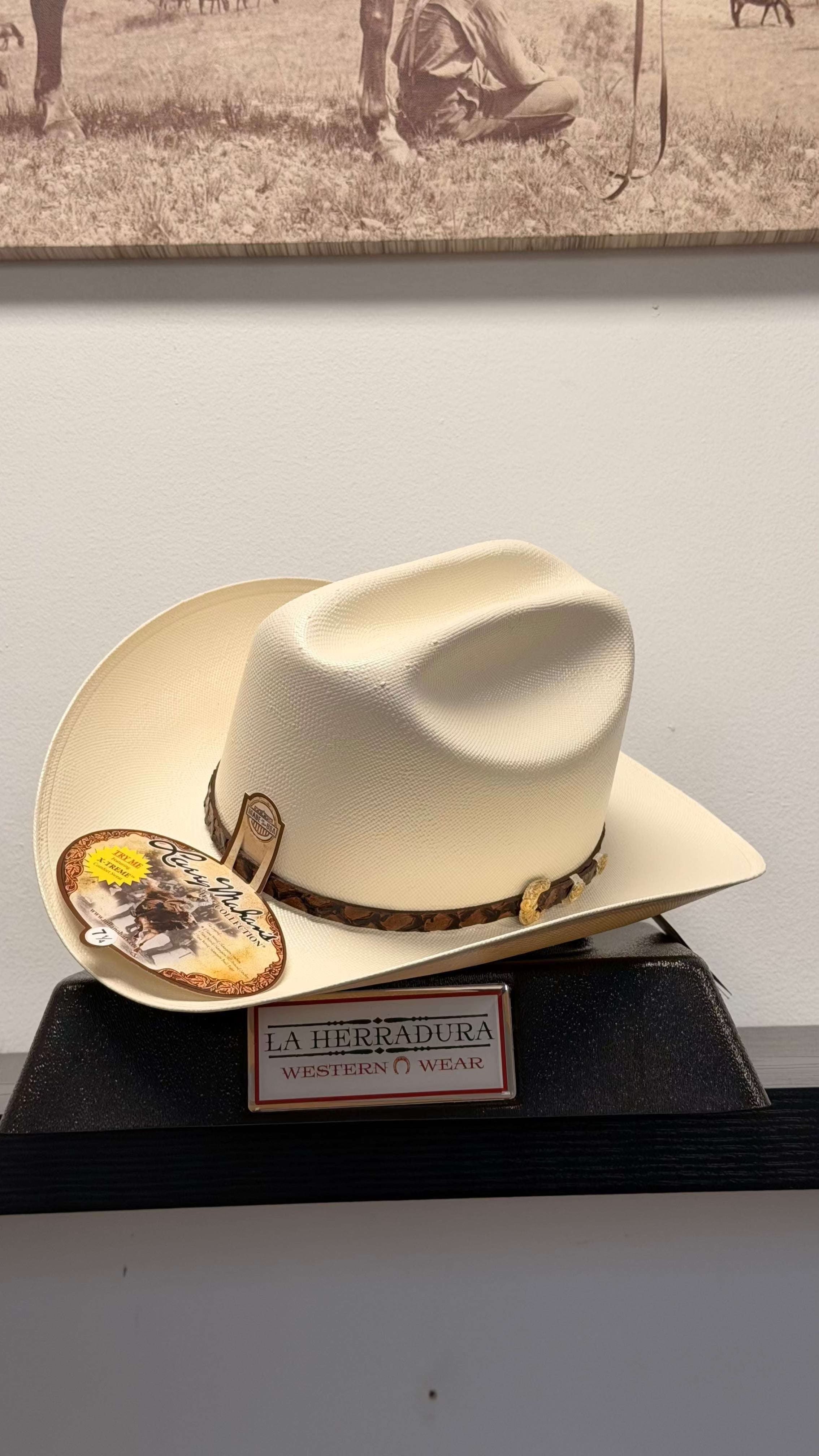 Larry Mahan's 100x Pirarucu Brown Straw Hats Laherradurawwnc.com