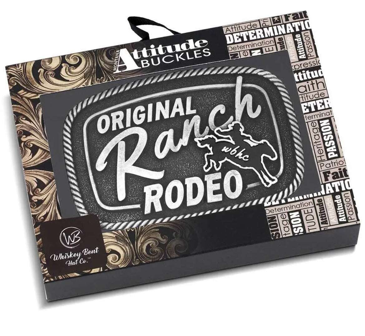 MONTANA “ORIGINAL RANCH” BUCKLE Laherradurawwnc.com