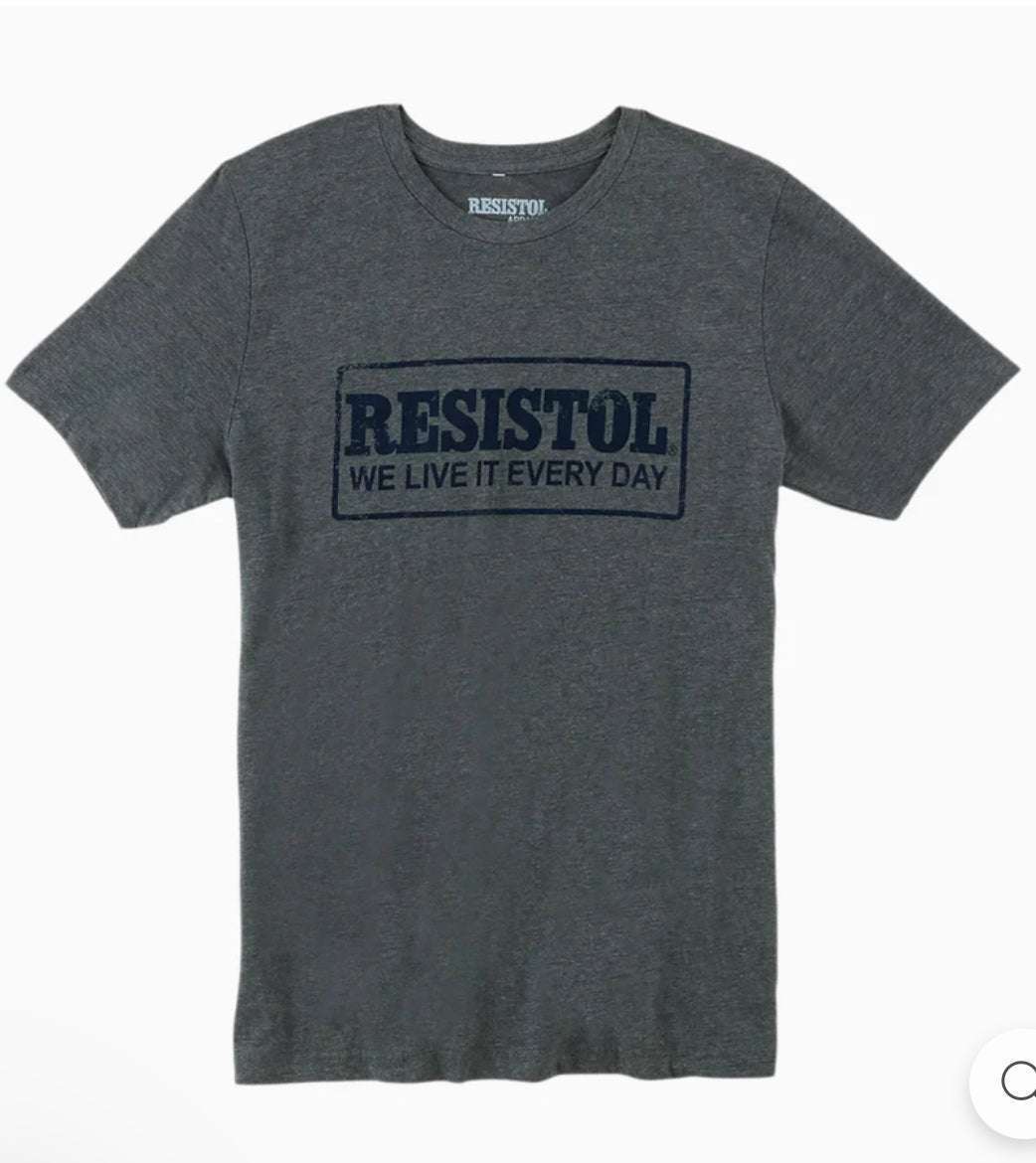 RESISTOL TSHIRT 53 GREY- T003532X Laherradurawwnc.com